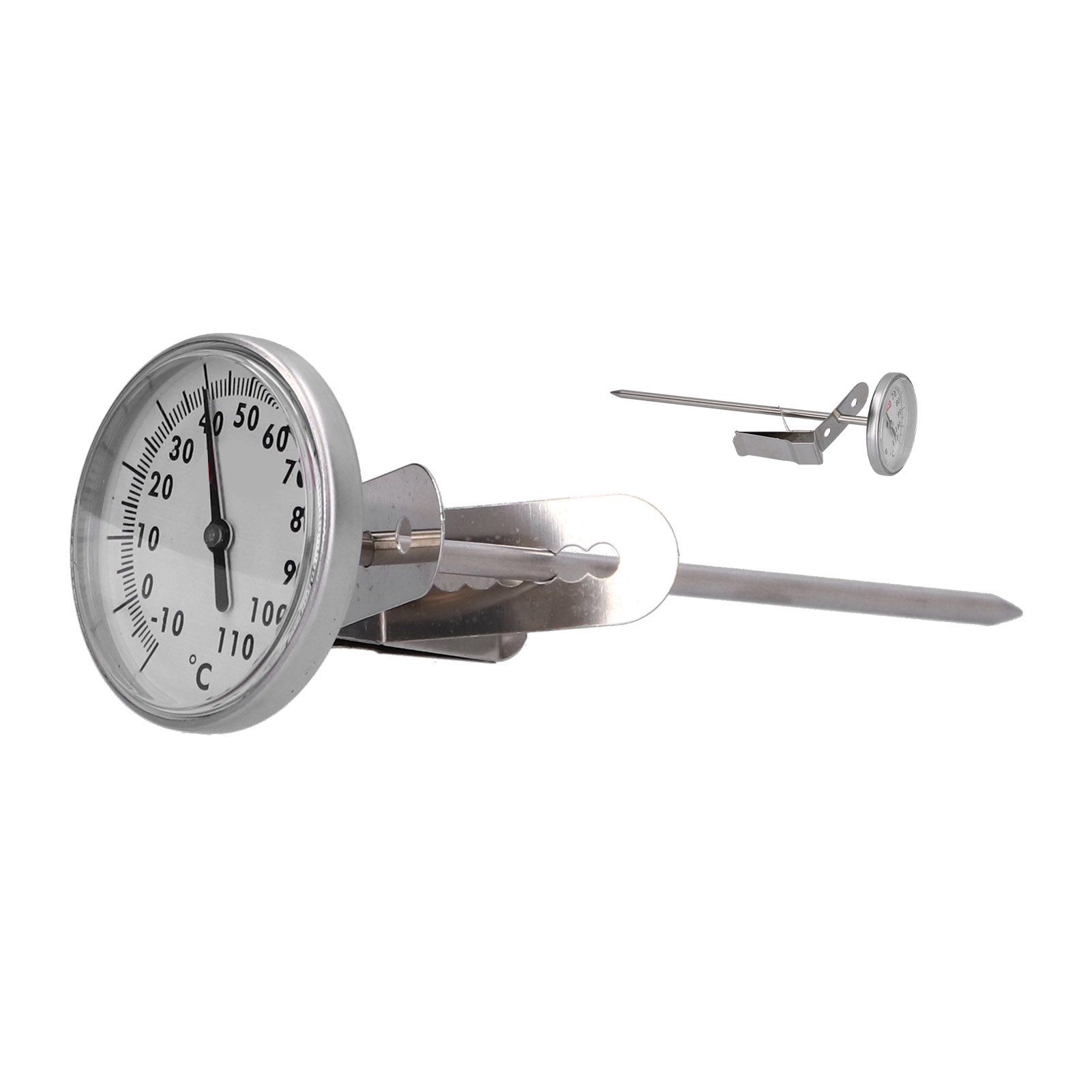 Coffee Thermometer Stainless Steel Food Making Milk Thermometer for Kitchen view 9