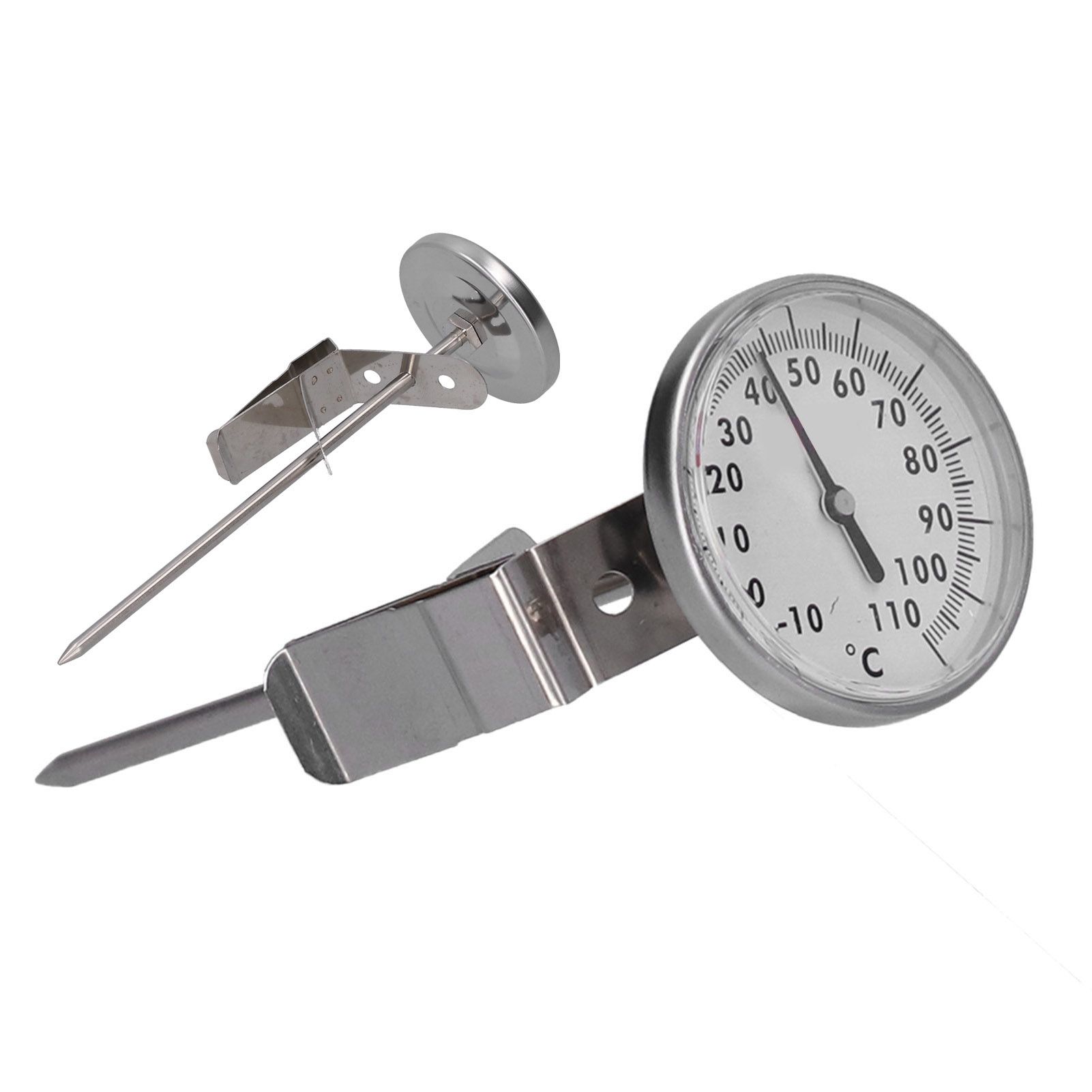 Coffee Thermometer Stainless Steel Food Making Milk Thermometer for Kitchen view 10