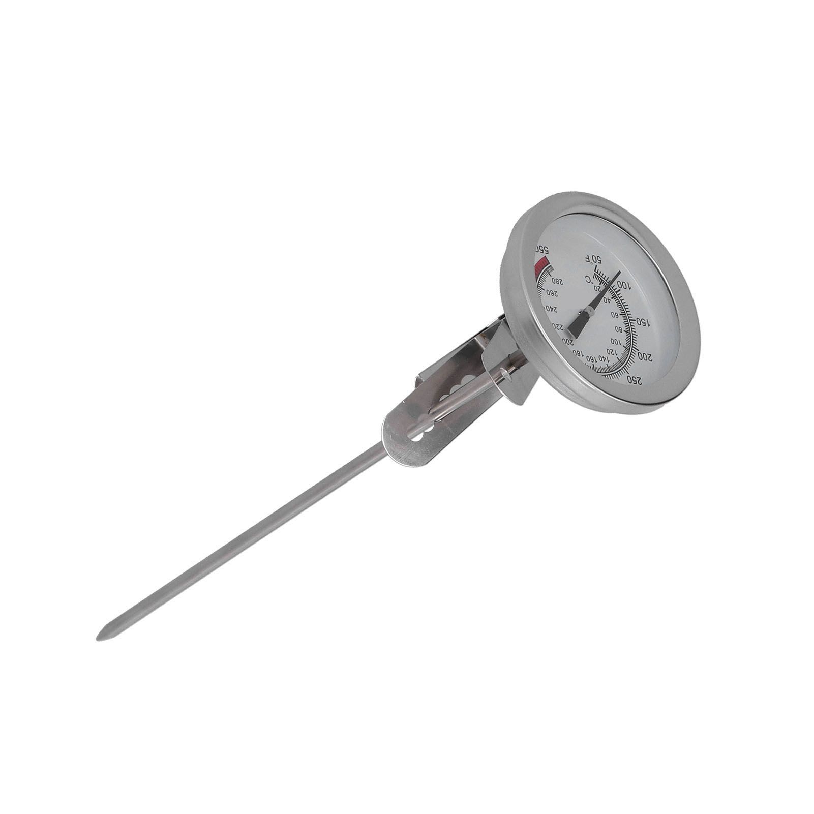 Stainless Steel Frying Thermometer Milk Tea Coffee Fryer High Temperature view 3