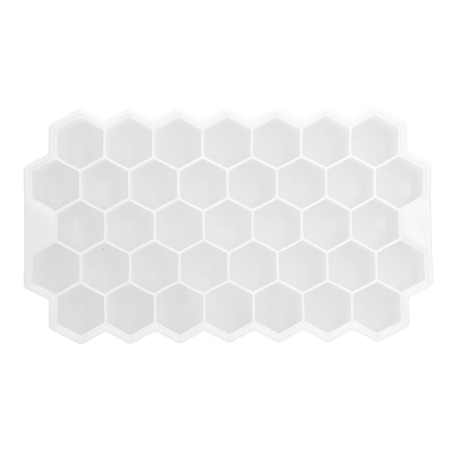 37‑Grid Cellular Shaped Ice Tray with Silicone Lid Food Grade Ice Cube Mold view 10