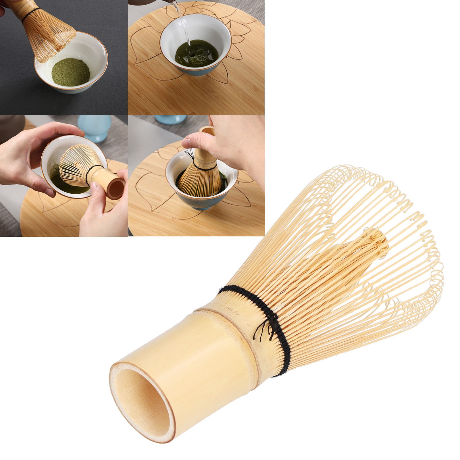 Japanese Style Matcha Tool Bamboo Tea Whisk Bowl Brush Matcha Brush Tea view 12