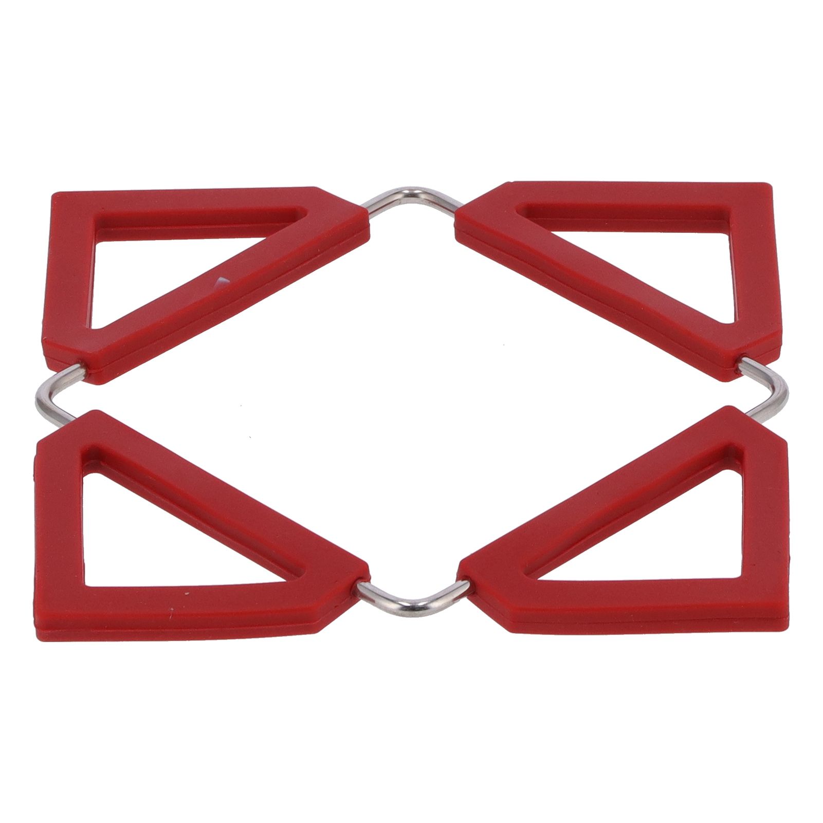 Silicone Trivet Mat Stainless Steel Hot Pot Holder NonSlip Coasters Heat view 8