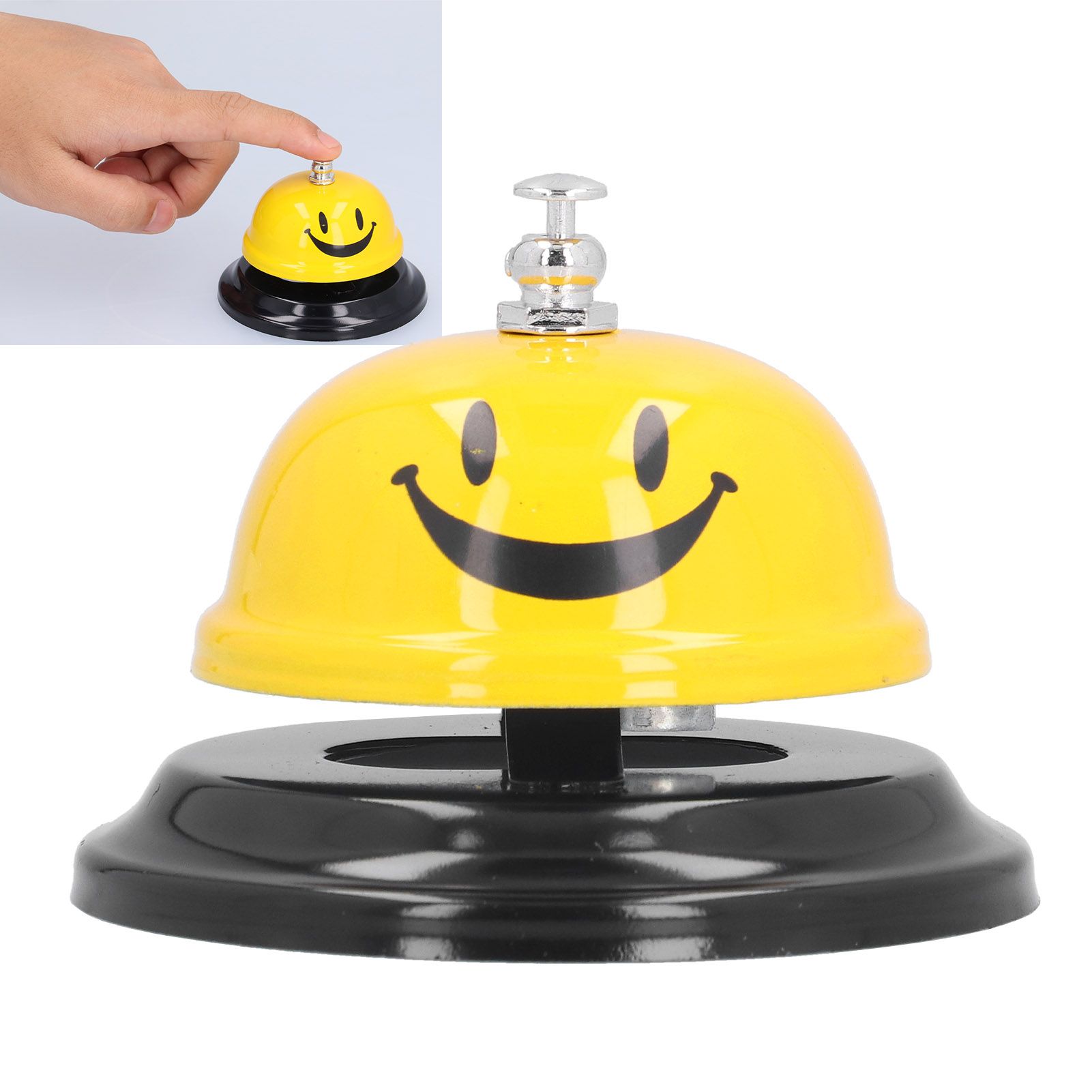 Restaurant Call Bell with Anti Slip Base Manual Meeting Bar Service Bell for view 12