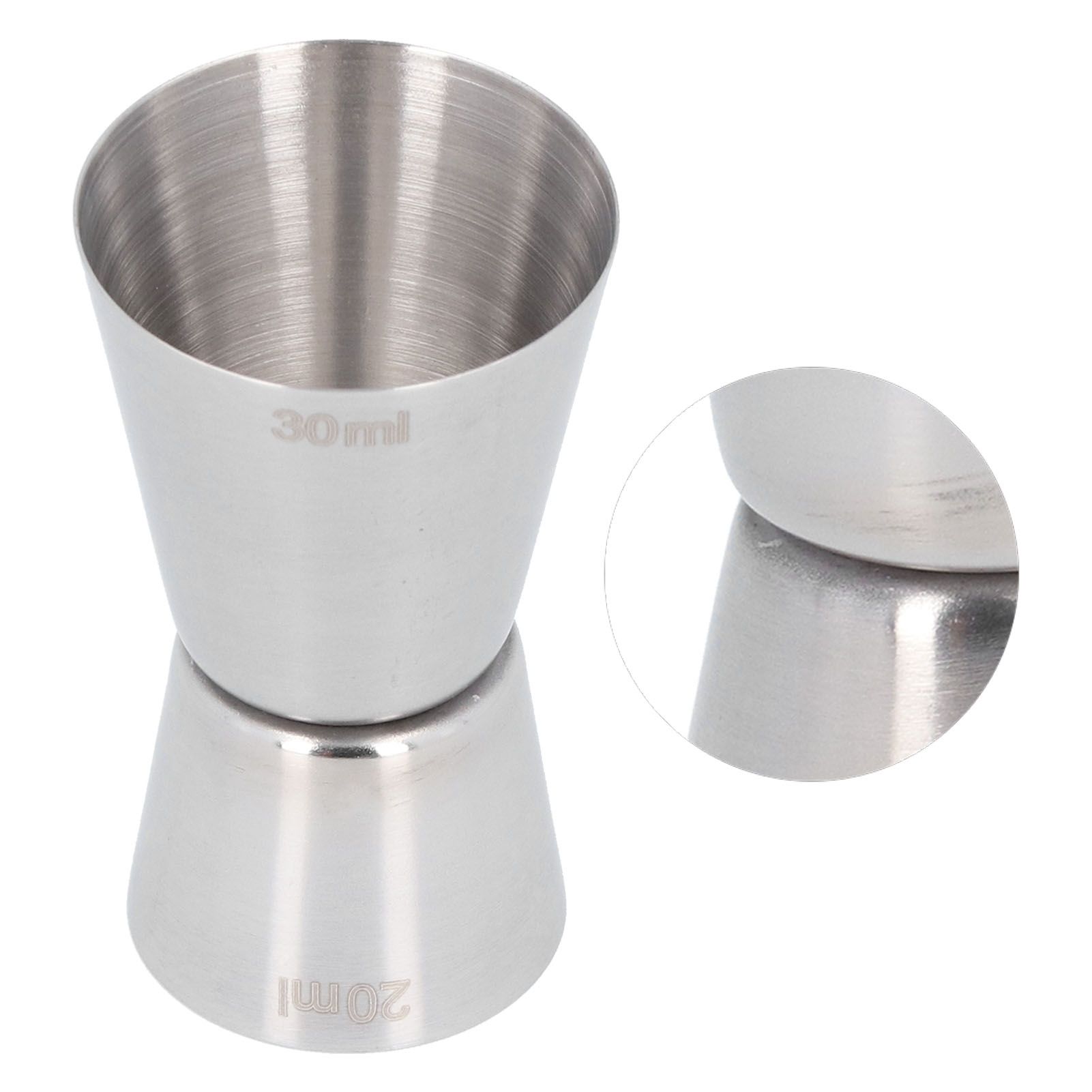 Cocktail Measure Cup 20/30ml DoubleHeaded Stainless Steel Cocktail Measure Cup view 3