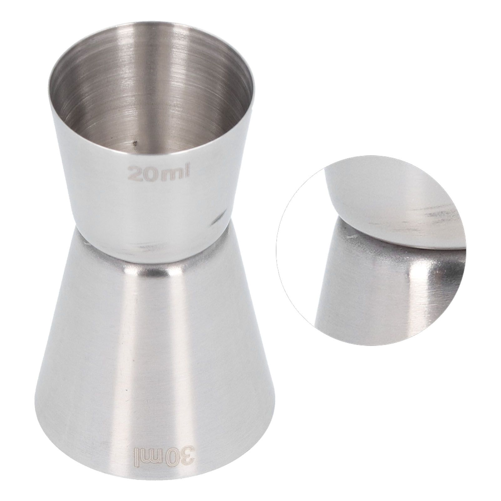 Cocktail Measure Cup 20/30ml DoubleHeaded Stainless Steel Cocktail Measure Cup view 10