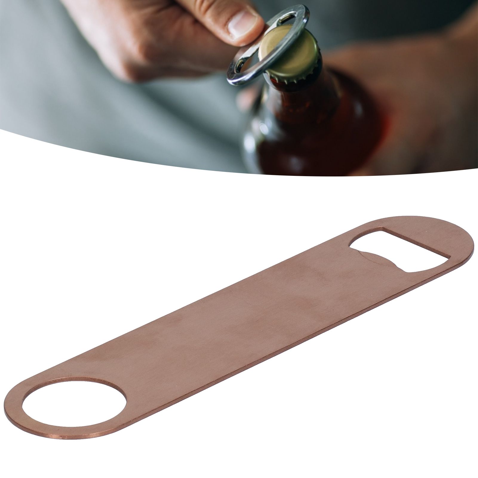 Bottle Opener Thickened Stainless Steel Beer Bottle Opener for Bar Bartenders view 11