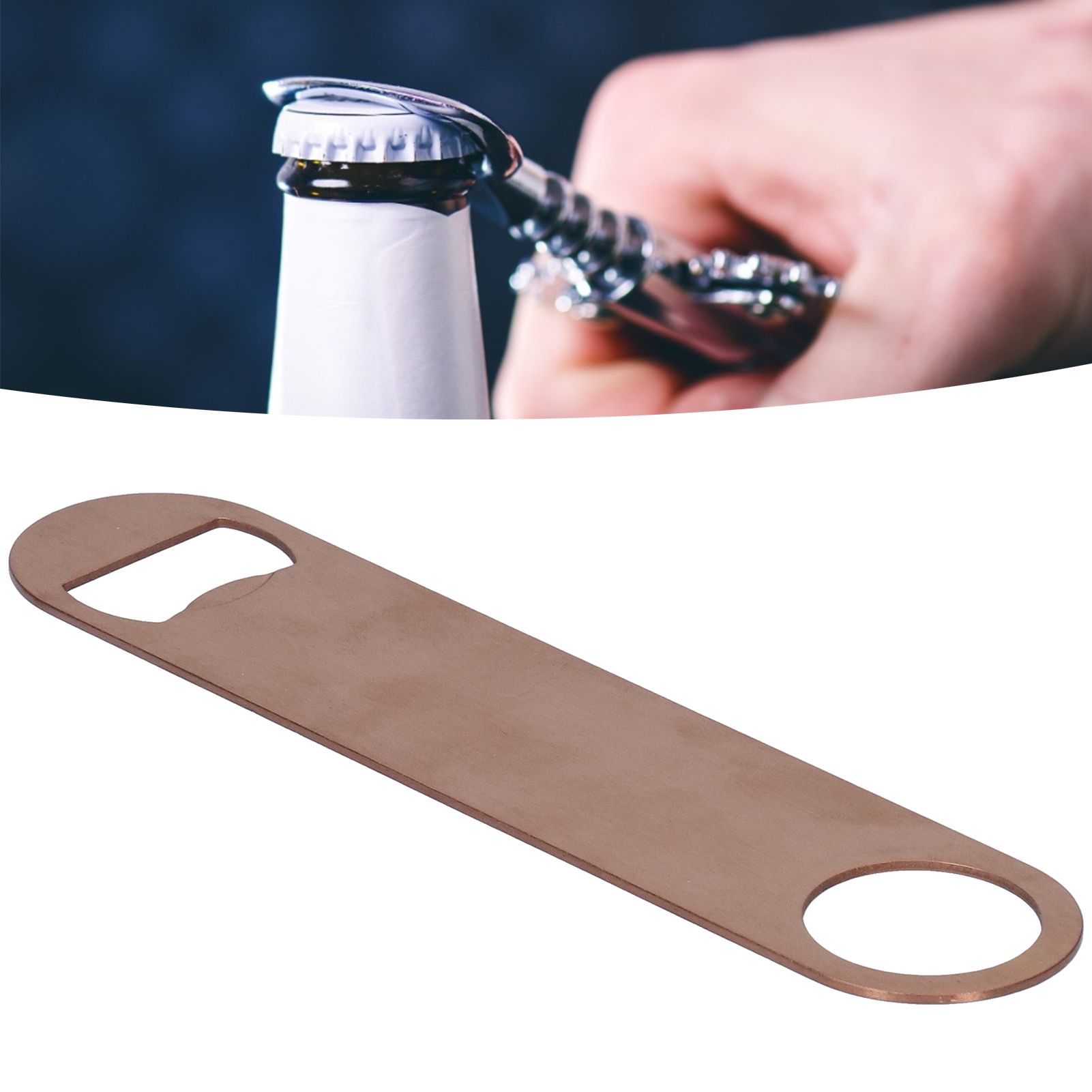 Bottle Opener Thickened Stainless Steel Beer Bottle Opener for Bar Bartenders view 12