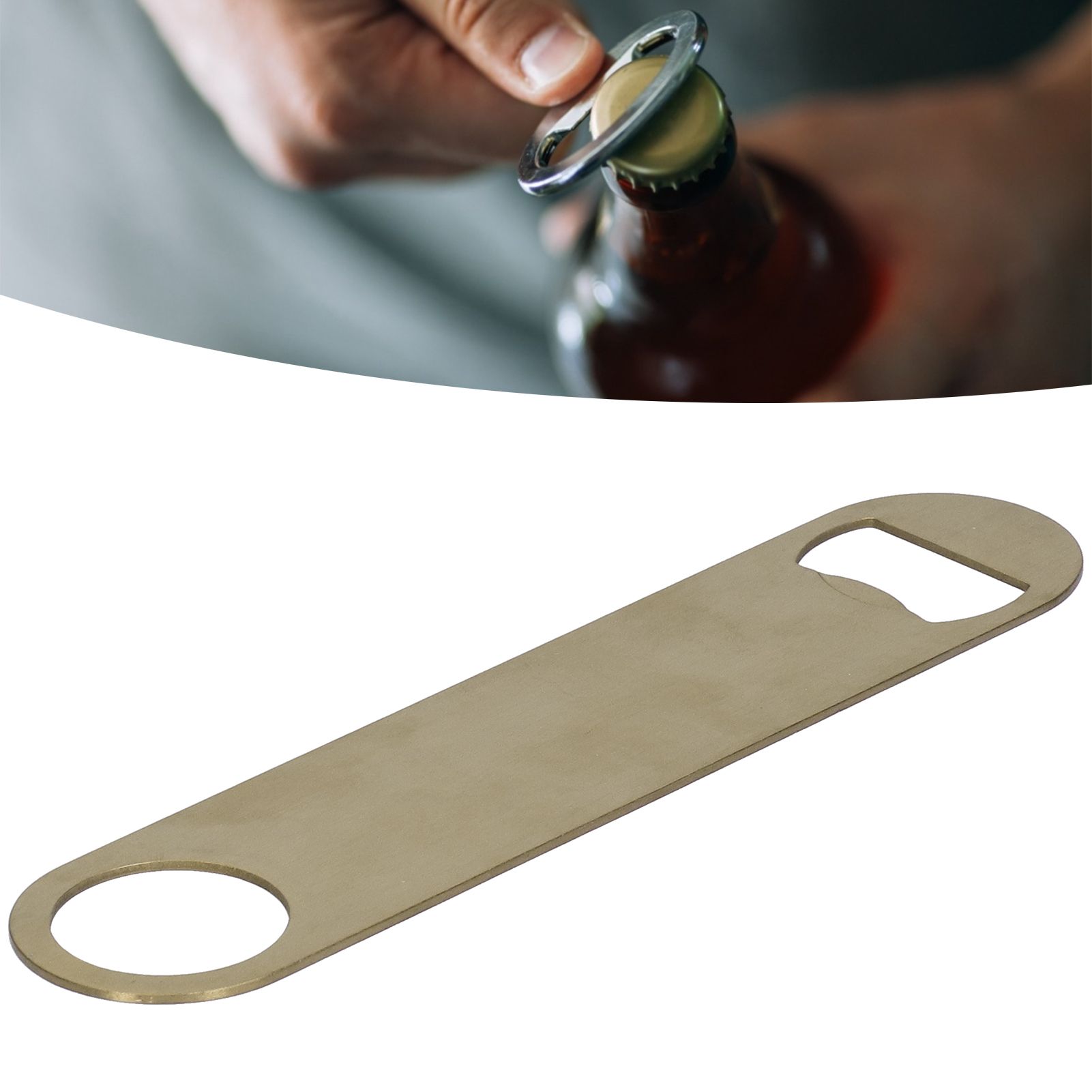 Bottle Opener Thickened Stainless Steel Beer Bottle Opener for Bar Bartenders view 11