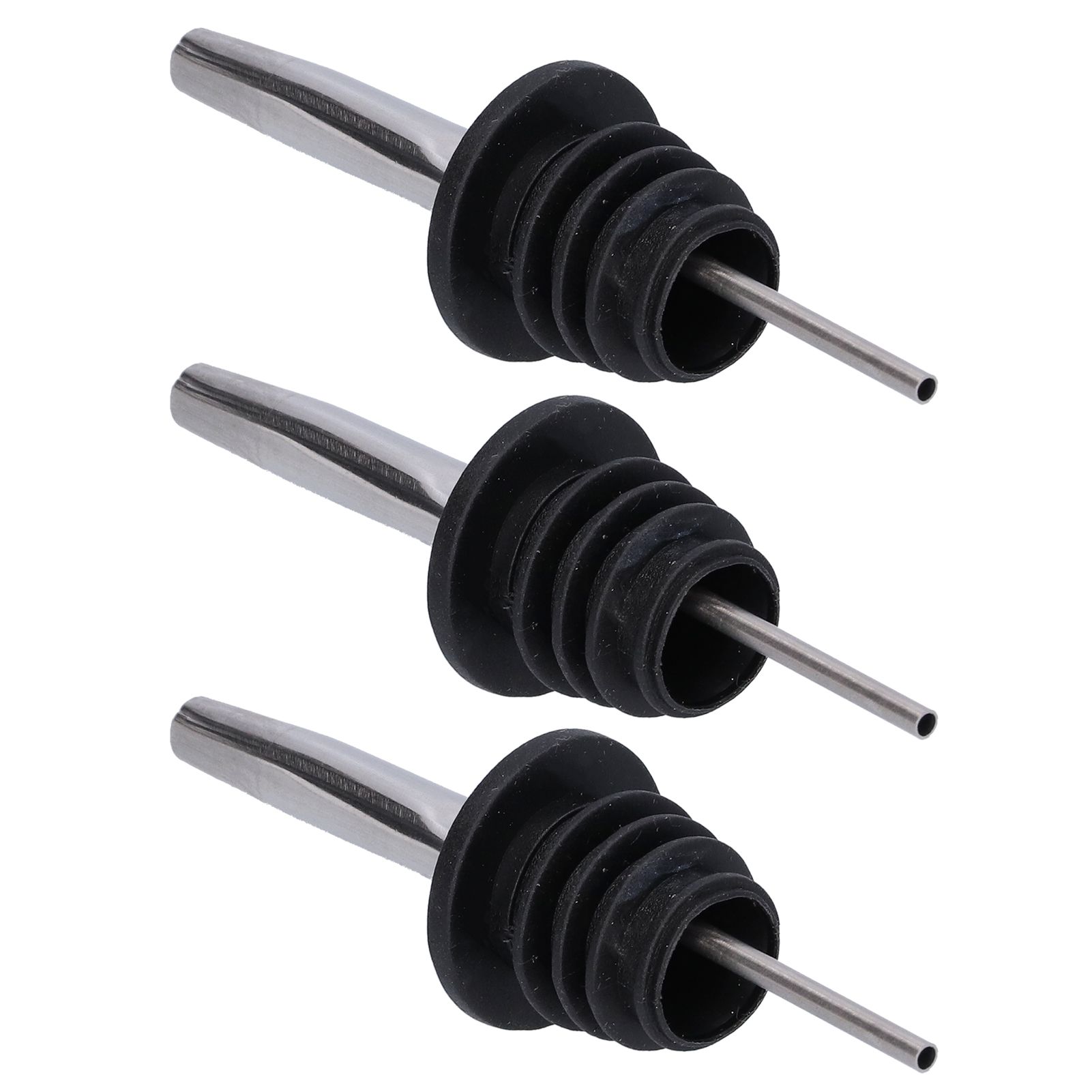 10Pcs Liquor Pourer Stainless Steel Wine Pourer Stopper Bar Tool for Bar Home view 9