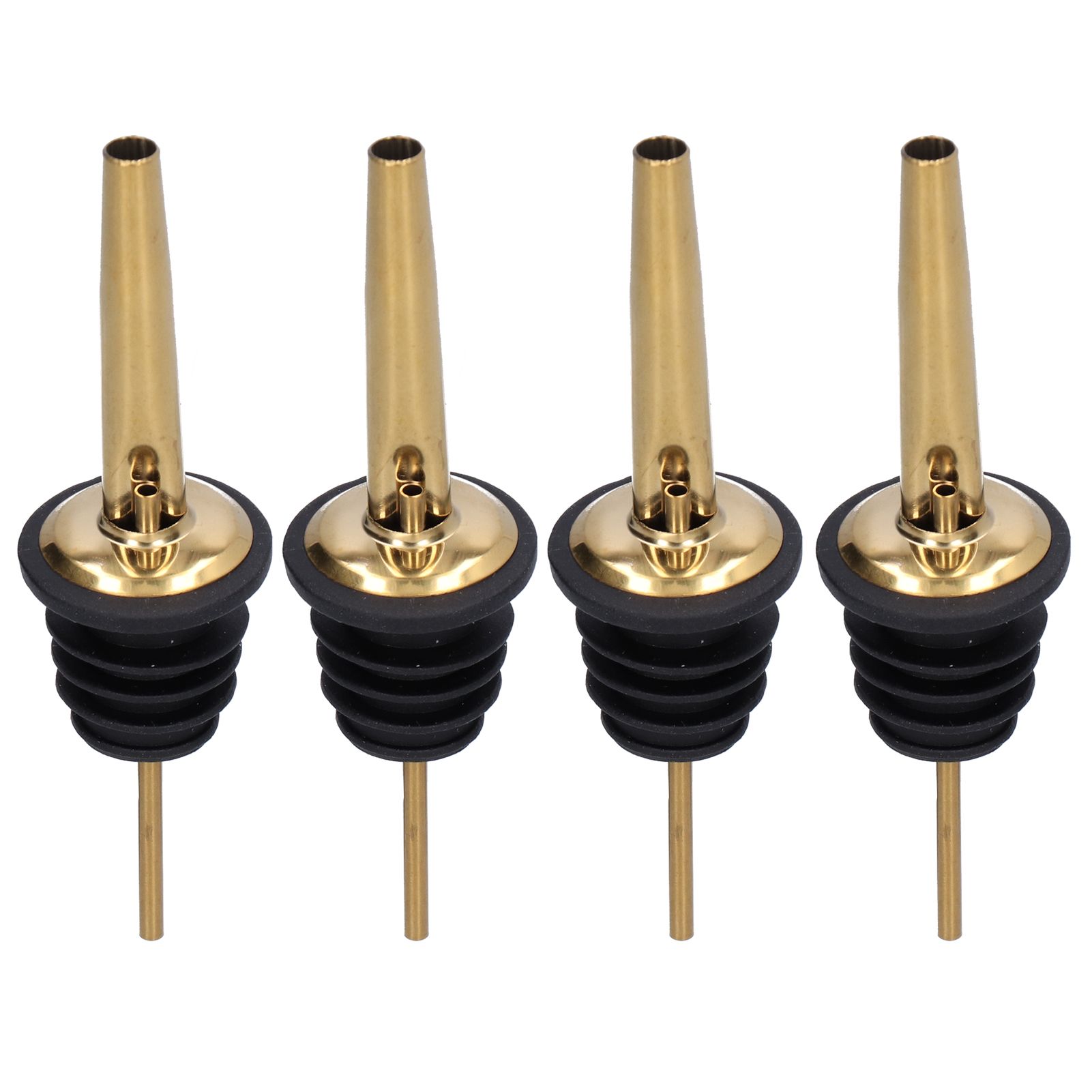 10Pcs Liquor Pourer Stainless Steel Wine Pourer Stopper Bar Tool for Bar Home view 5