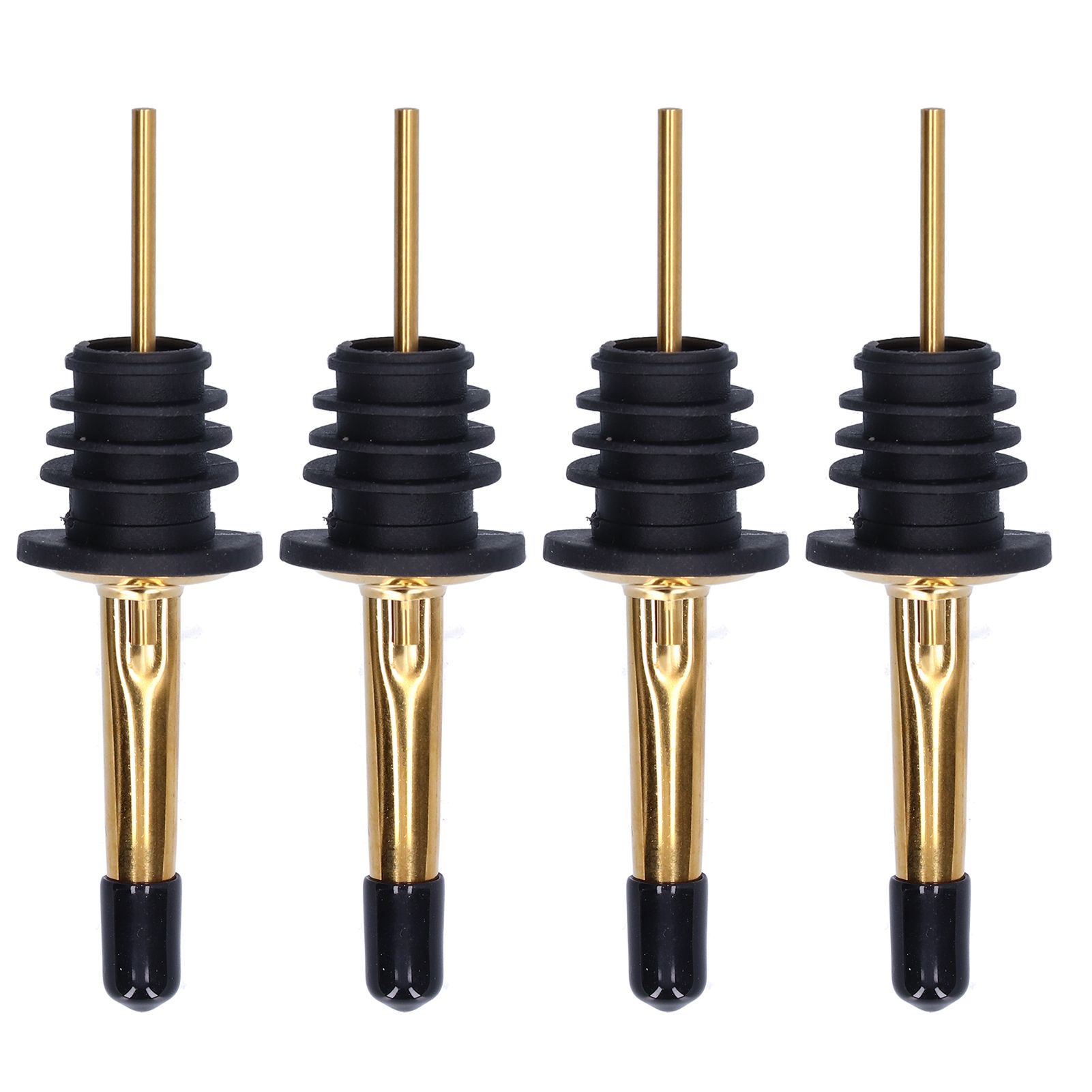 10Pcs Liquor Pourer Stainless Steel Wine Pourer Stopper Bar Tool for Bar Home view 3