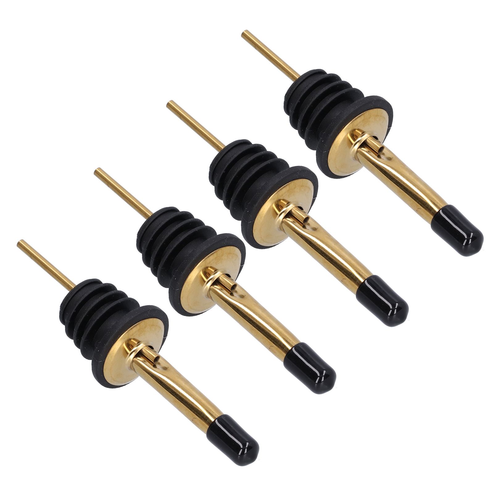10Pcs Liquor Pourer Stainless Steel Wine Pourer Stopper Bar Tool for Bar Home view 6
