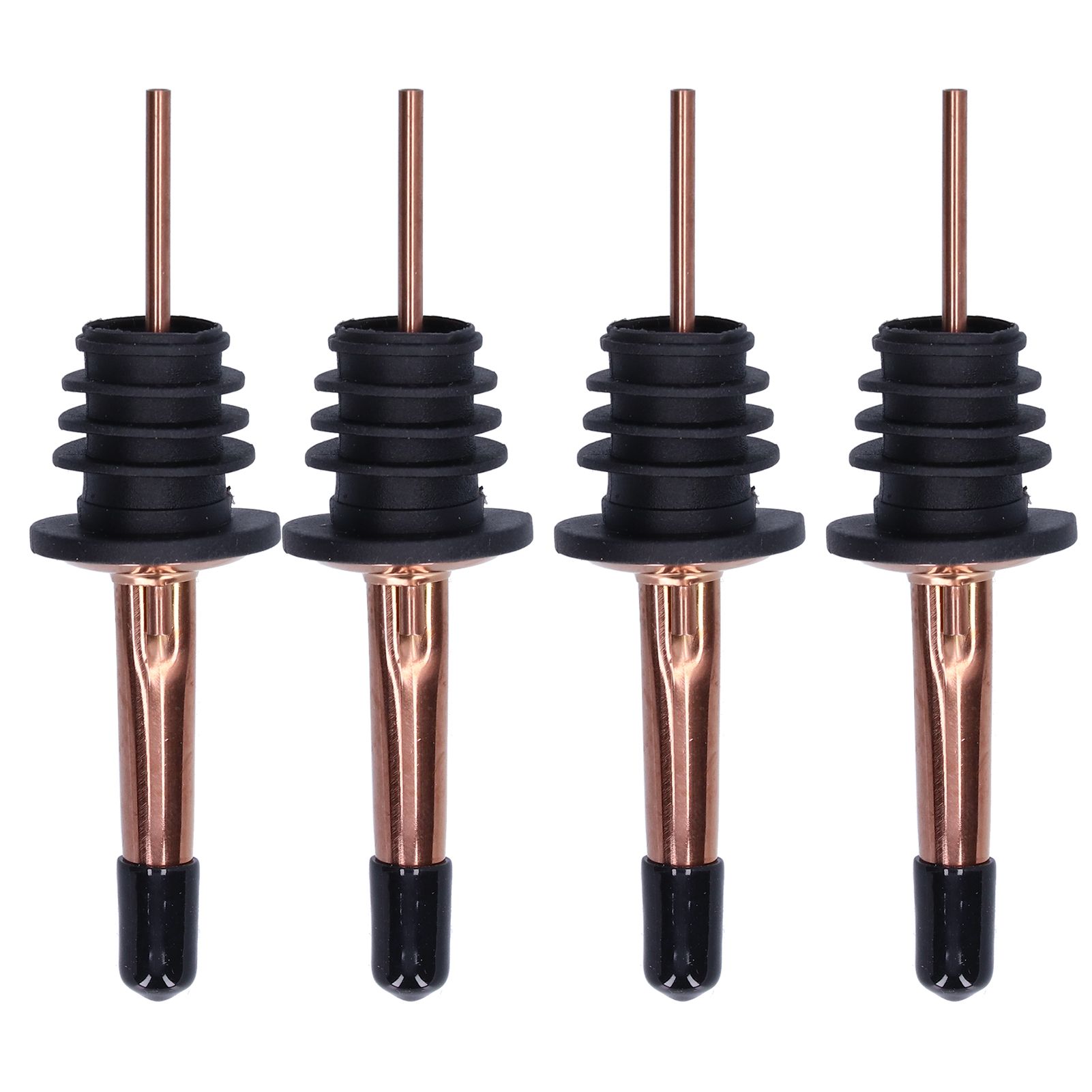 10Pcs Liquor Pourer Stainless Steel Wine Pourer Stopper Bar Tool for Bar Home view 4