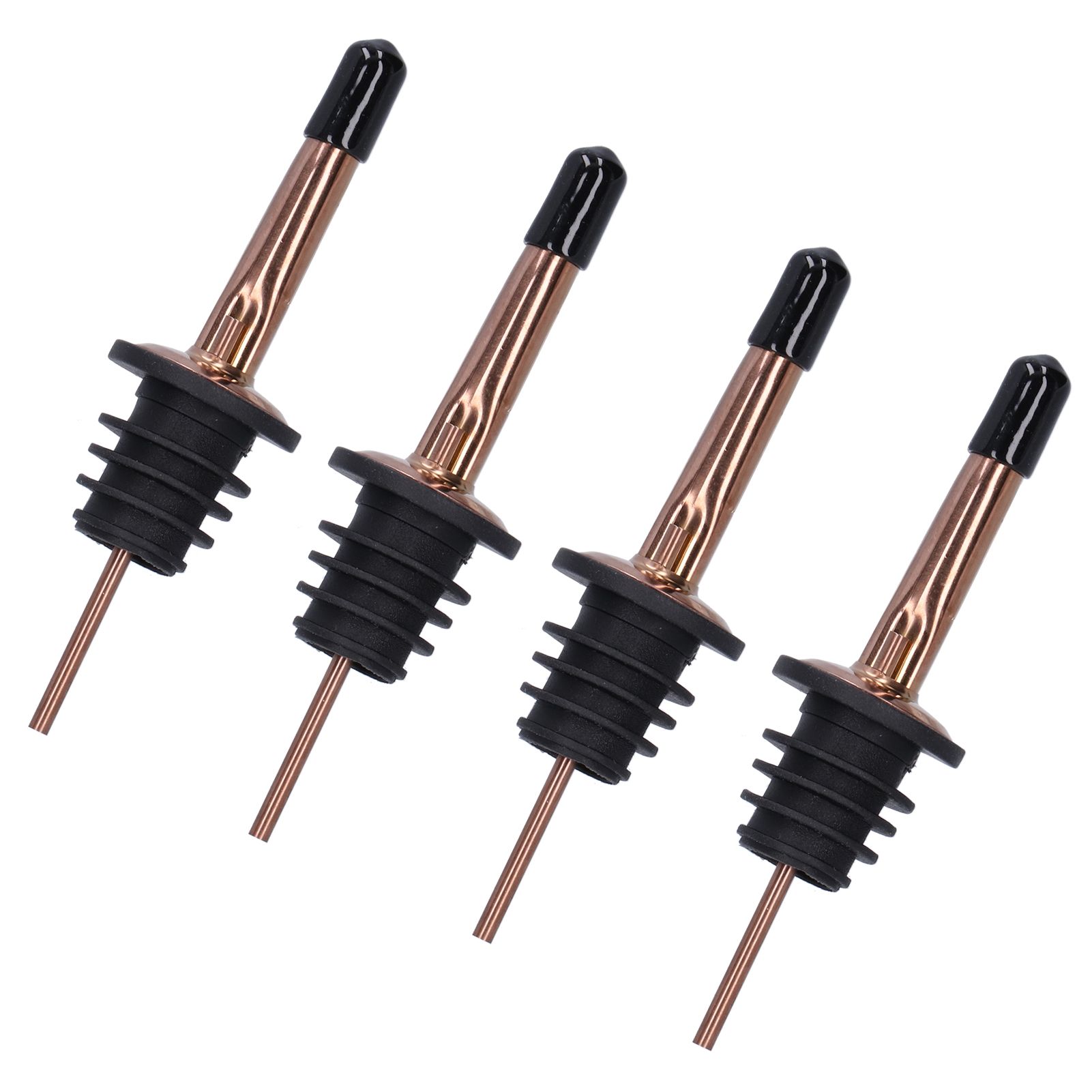 10Pcs Liquor Pourer Stainless Steel Wine Pourer Stopper Bar Tool for Bar Home view 5