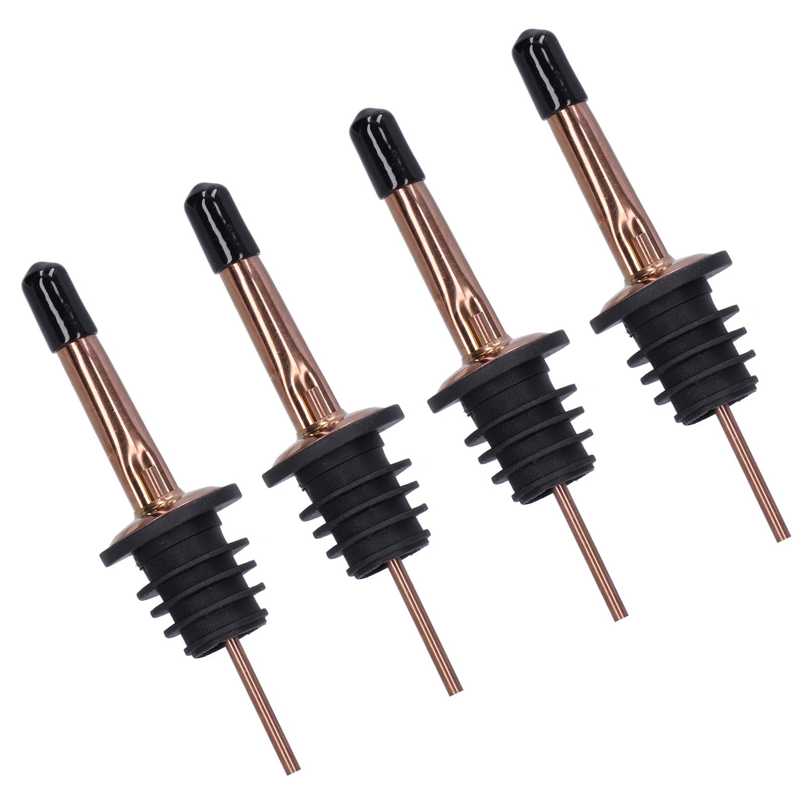 10Pcs Liquor Pourer Stainless Steel Wine Pourer Stopper Bar Tool for Bar Home view 6