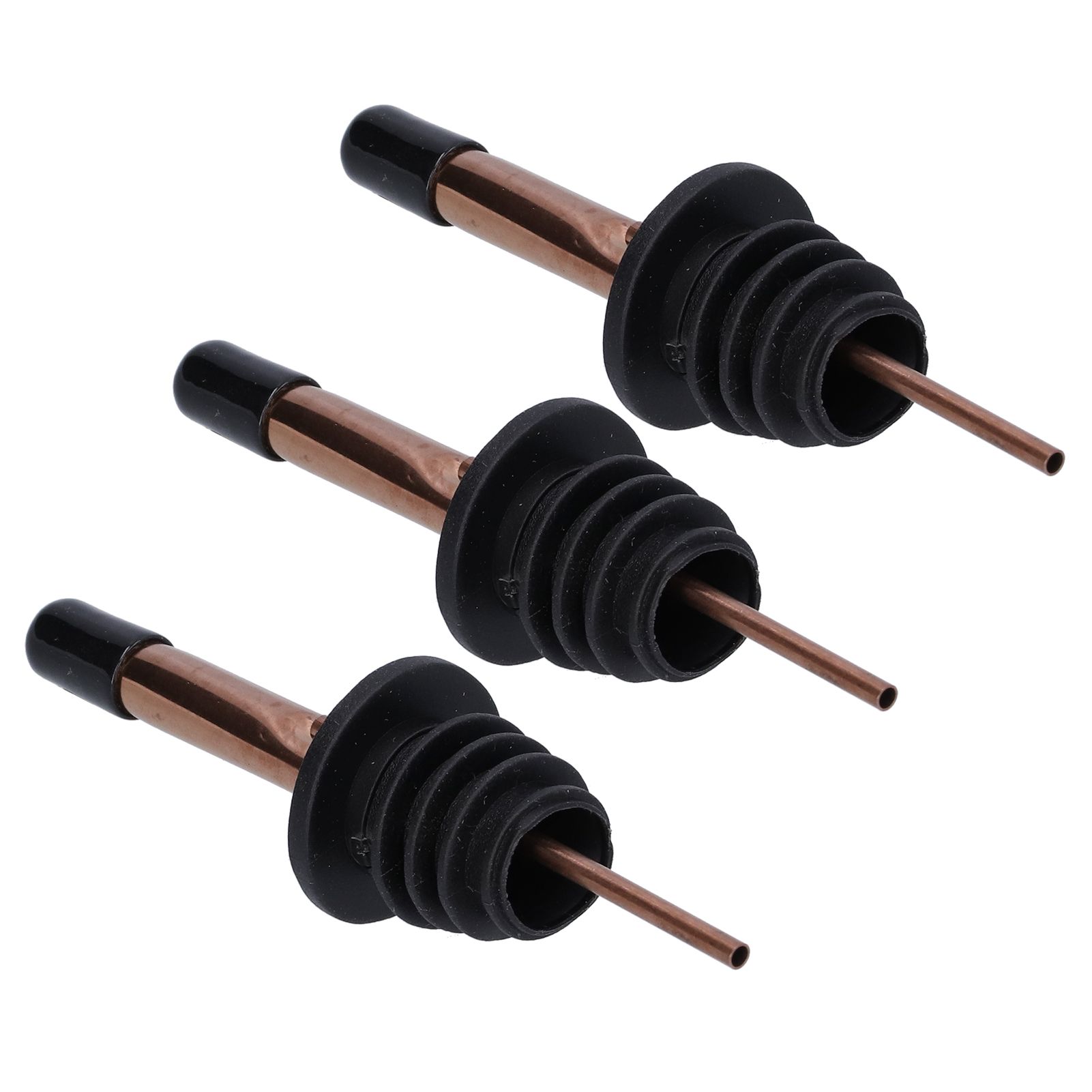 10Pcs Liquor Pourer Stainless Steel Wine Pourer Stopper Bar Tool for Bar Home view 9