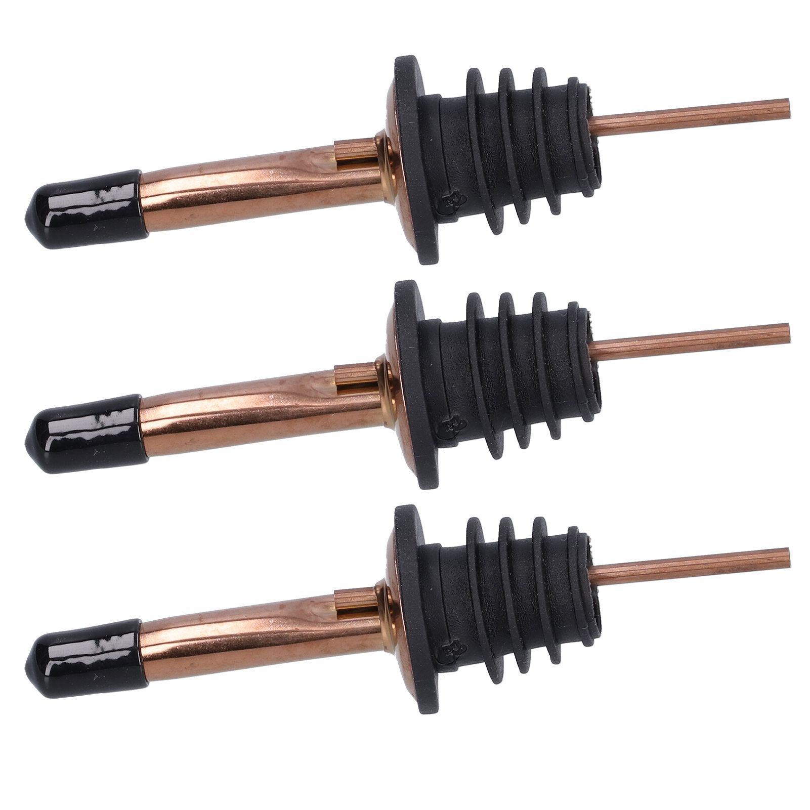 10Pcs Liquor Pourer Stainless Steel Wine Pourer Stopper Bar Tool for Bar Home view 10