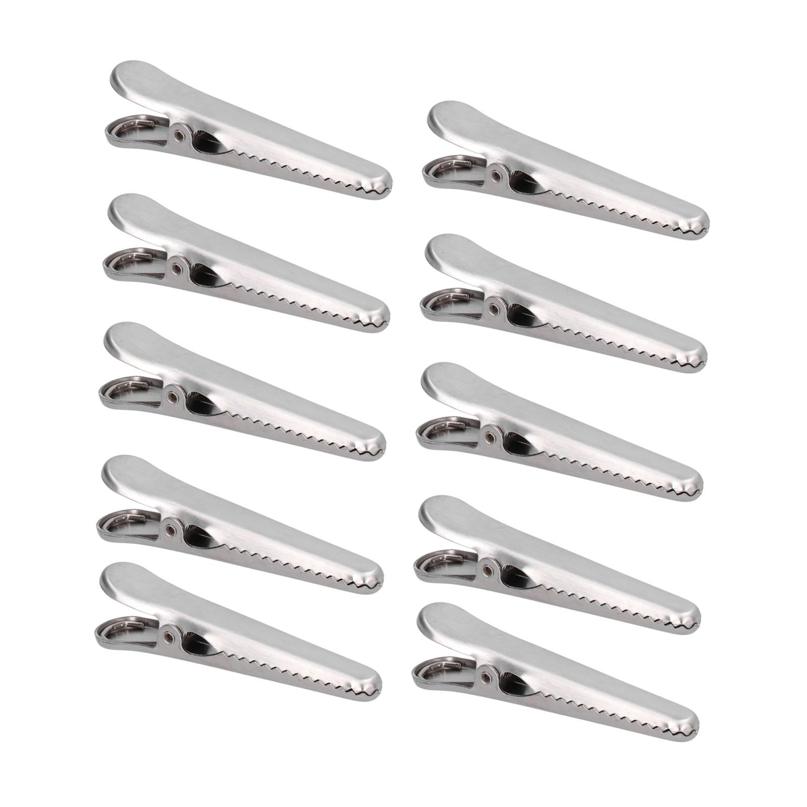 10PCS Stainless Steel Sealing Clip Coffee Bag Sealing Clip Food Bag Sealing view 7