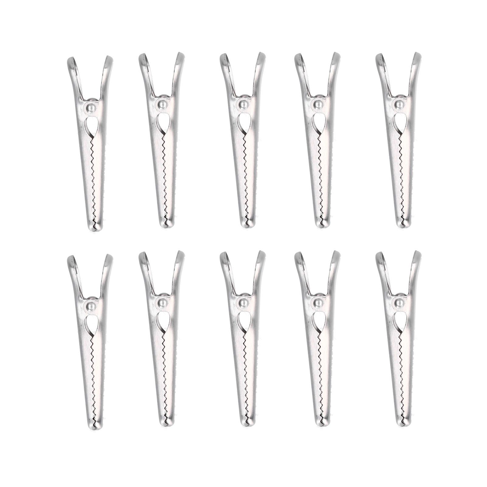 10PCS Stainless Steel Sealing Clip Coffee Bag Sealing Clip Food Bag Sealing view 10