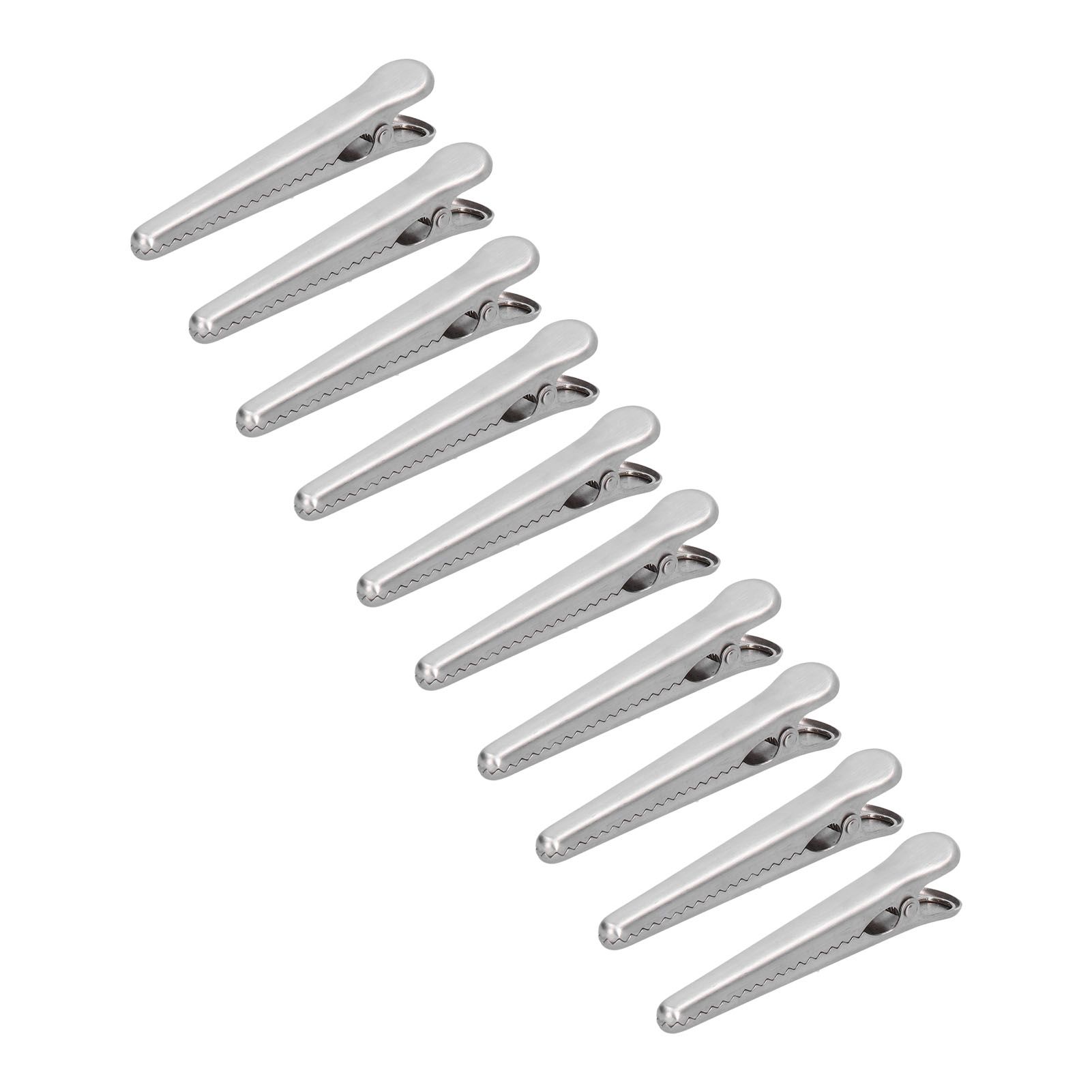 10PCS Stainless Steel Sealing Clip Coffee Bag Sealing Clip Food Bag Sealing view 3