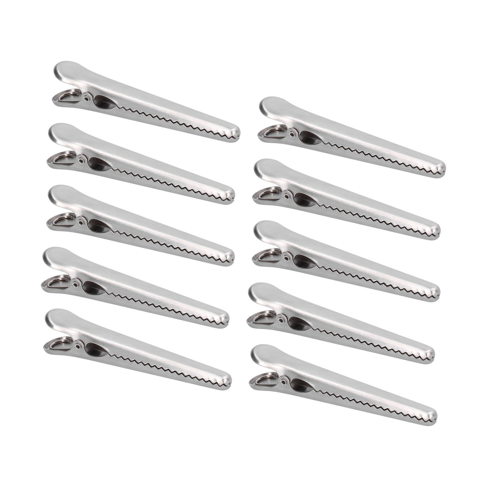 10PCS Stainless Steel Sealing Clip Coffee Bag Sealing Clip Food Bag Sealing view 7