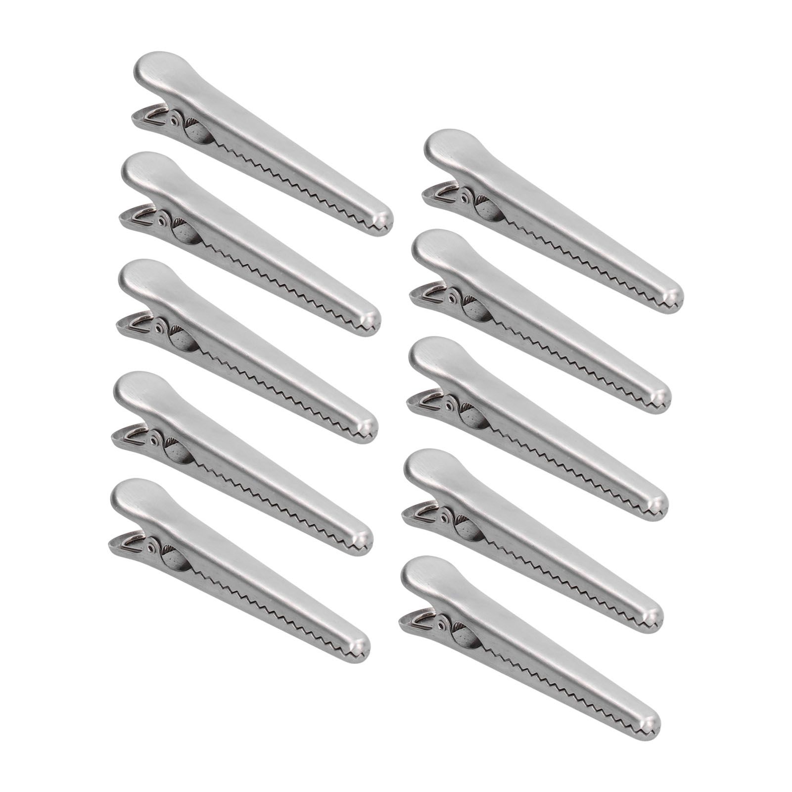 10PCS Stainless Steel Sealing Clip Coffee Bag Sealing Clip Food Bag Sealing view 8