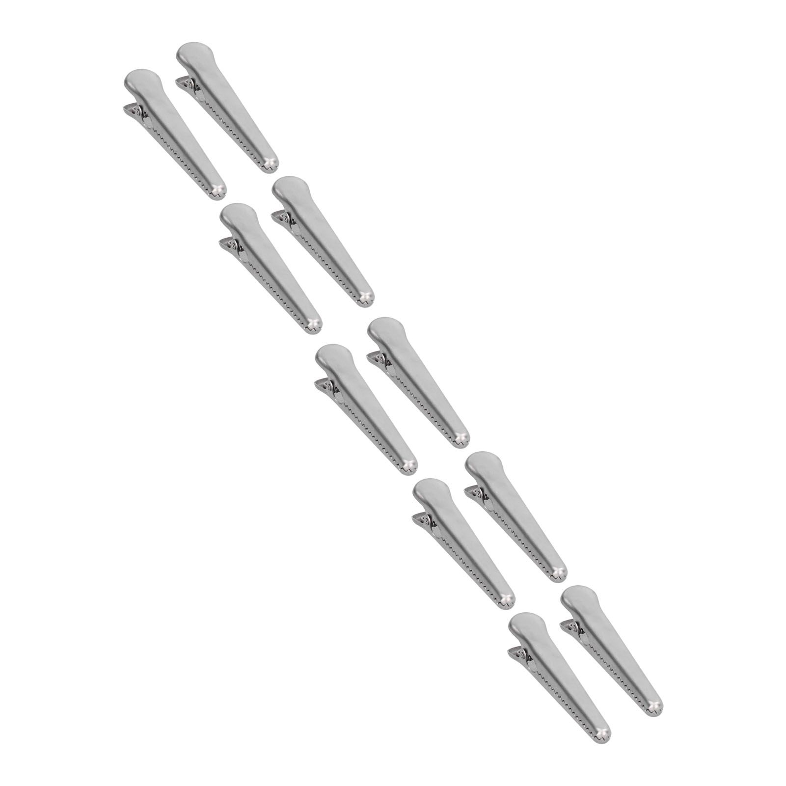 10PCS Stainless Steel Sealing Clip Coffee Bag Sealing Clip Food Bag Sealing view 9