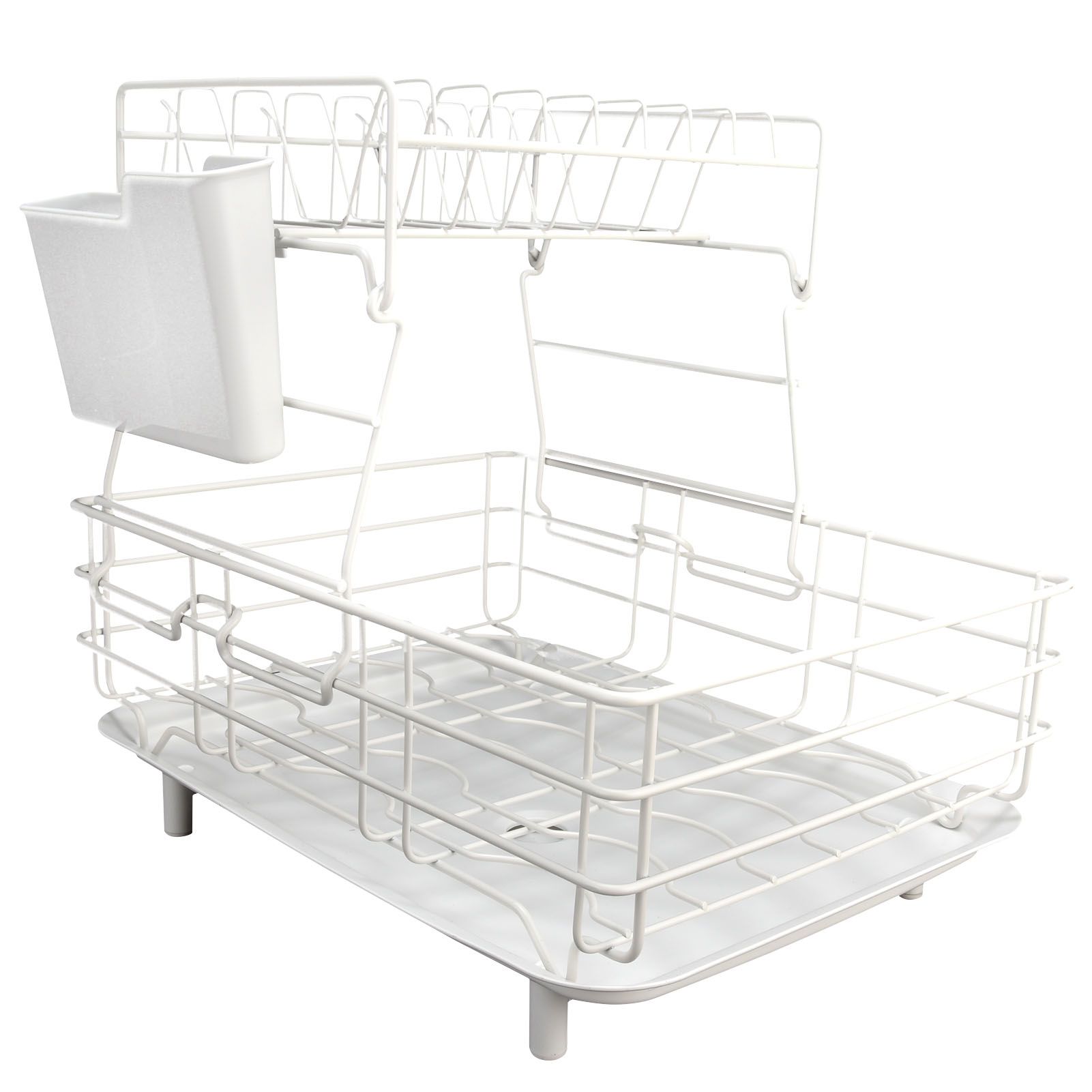 Drain Rack DoubleLayer Dish Rack Countertop Tableware Chopstick Holder for Kitchen view 4