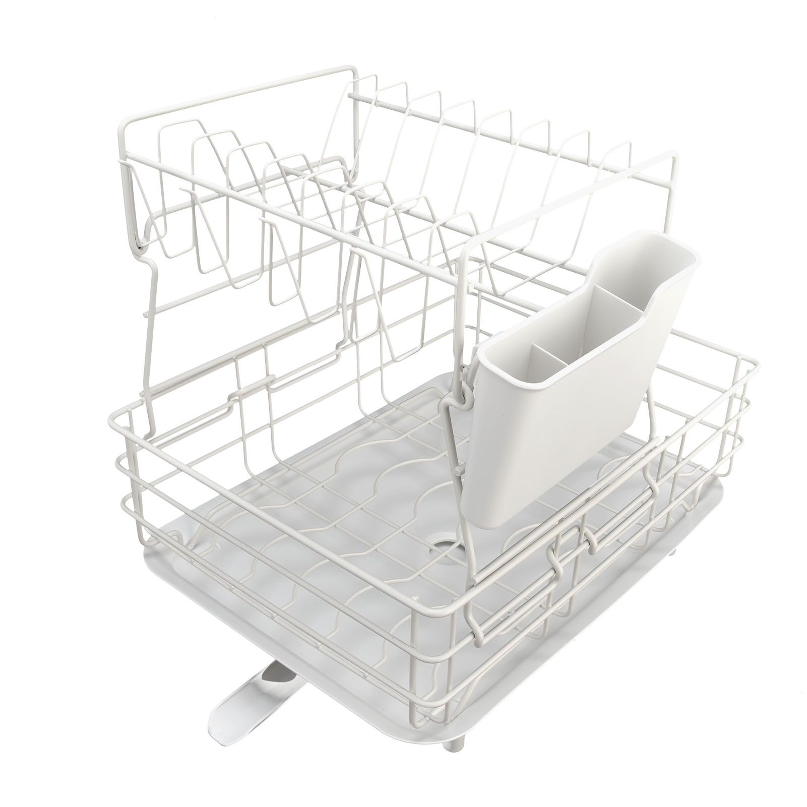 Drain Rack DoubleLayer Dish Rack Countertop Tableware Chopstick Holder for Kitchen view 6