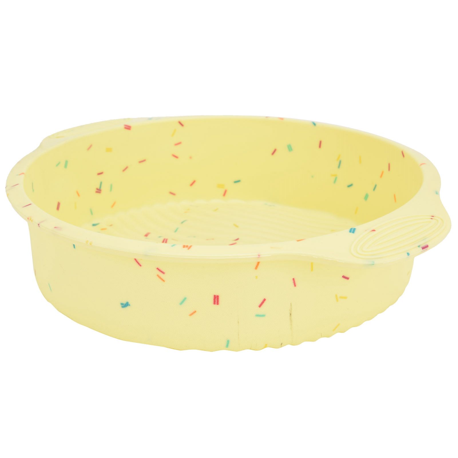 Round Cake Mold Pan NonStick Reusable Baking Pan with Handles Home Kitchen view 5