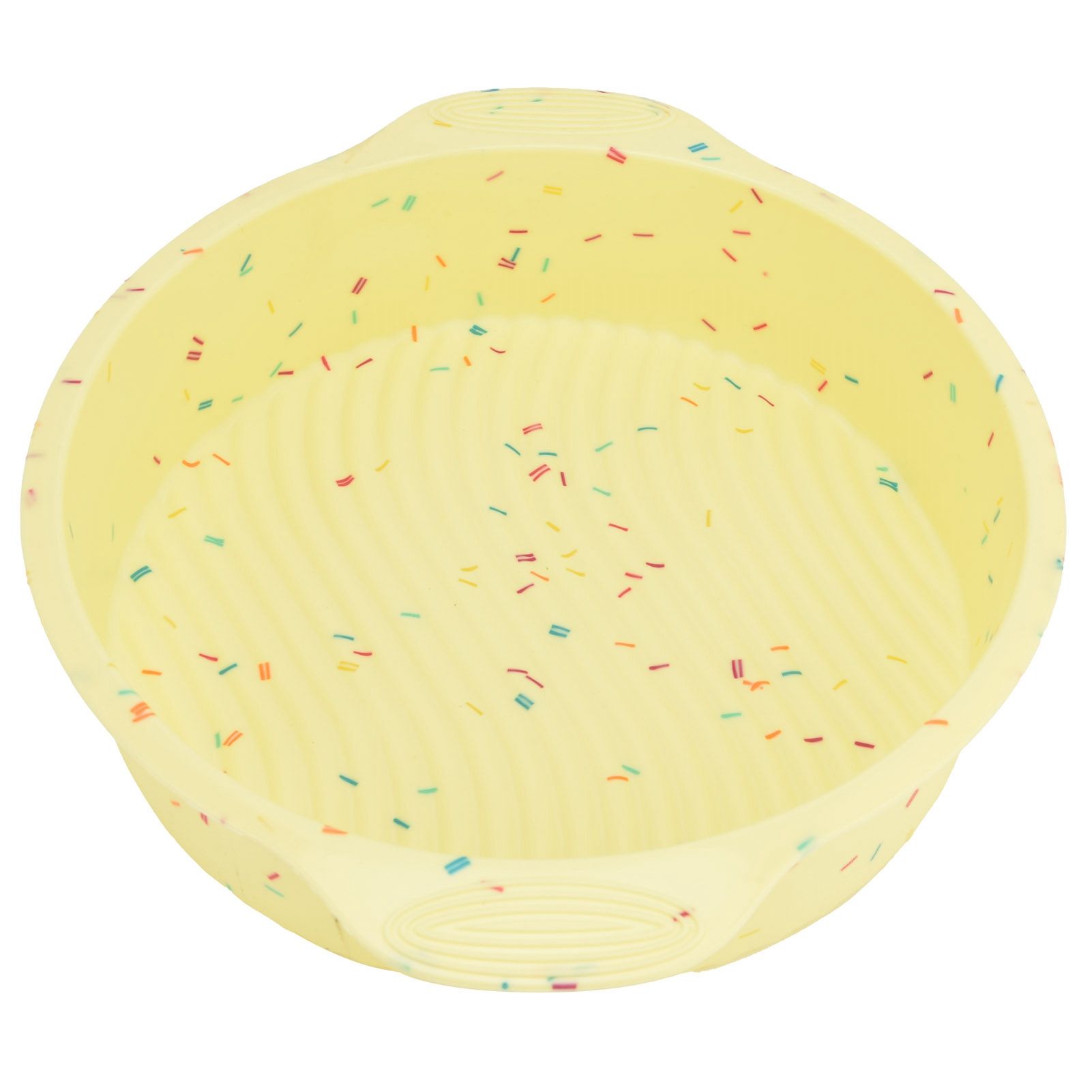 Round Cake Mold Pan NonStick Reusable Baking Pan with Handles Home Kitchen view 7