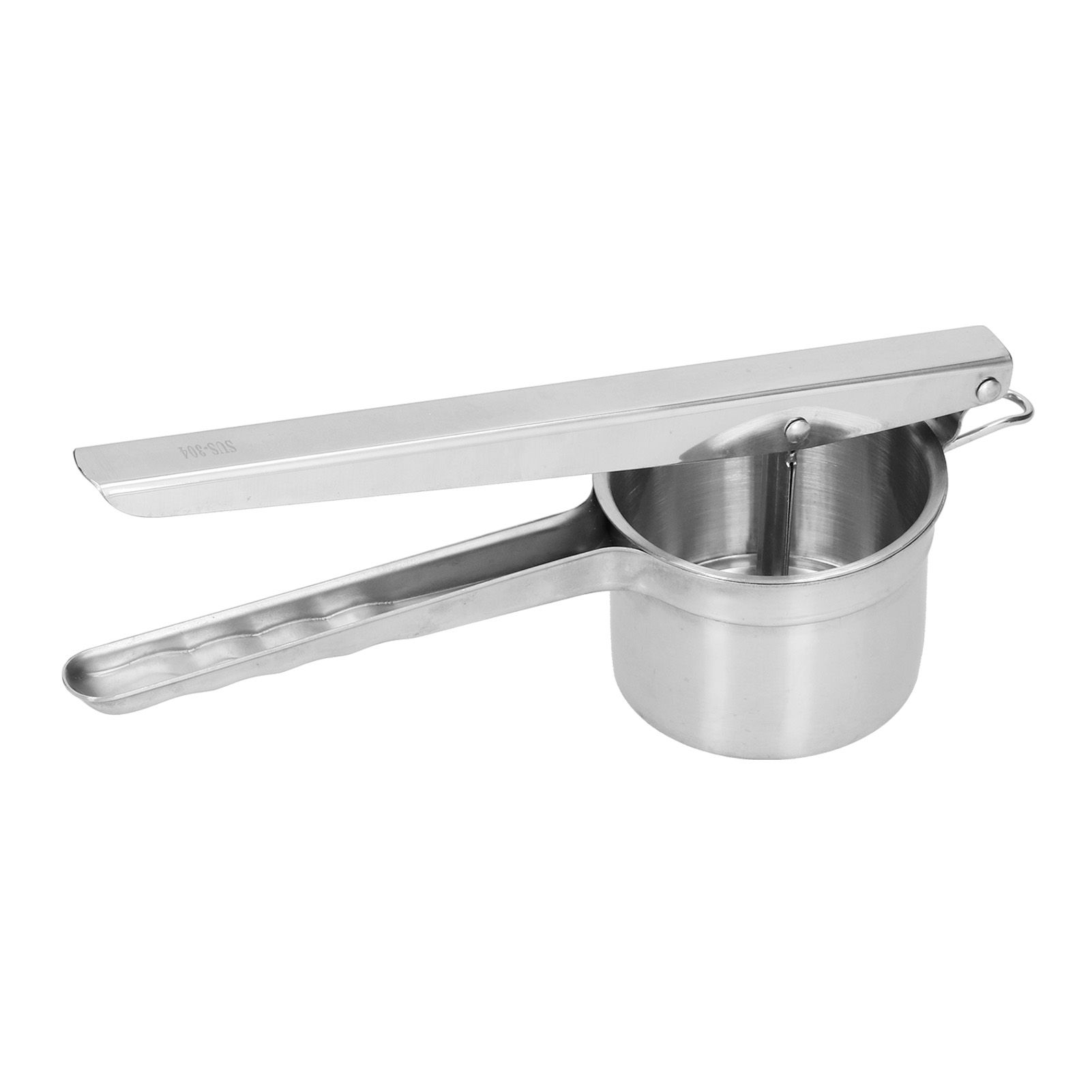 Stainless Steel Manual Mashed Potato Machine Hand Kitchen Food Strainer view 4