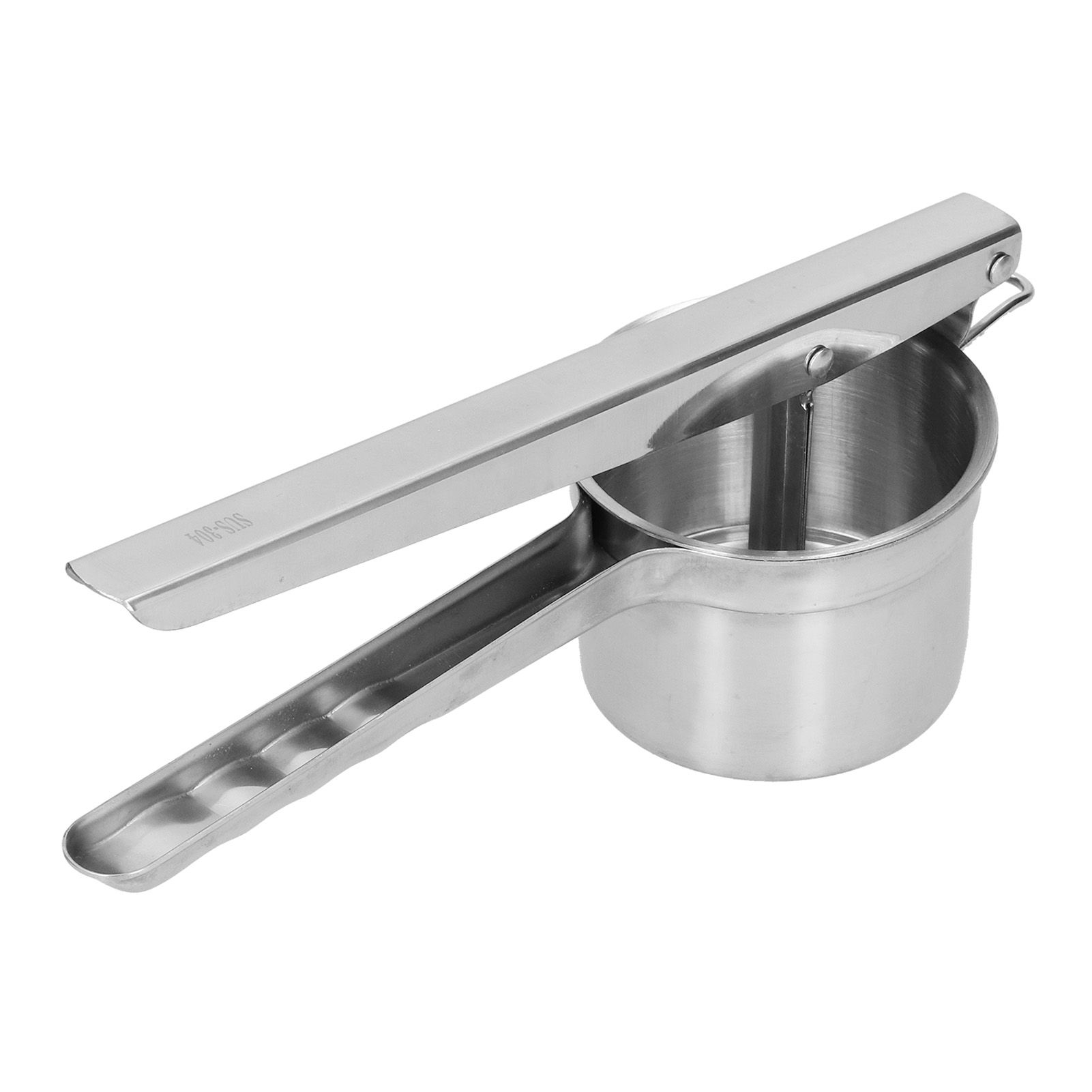Stainless Steel Manual Mashed Potato Machine Hand Kitchen Food Strainer view 5