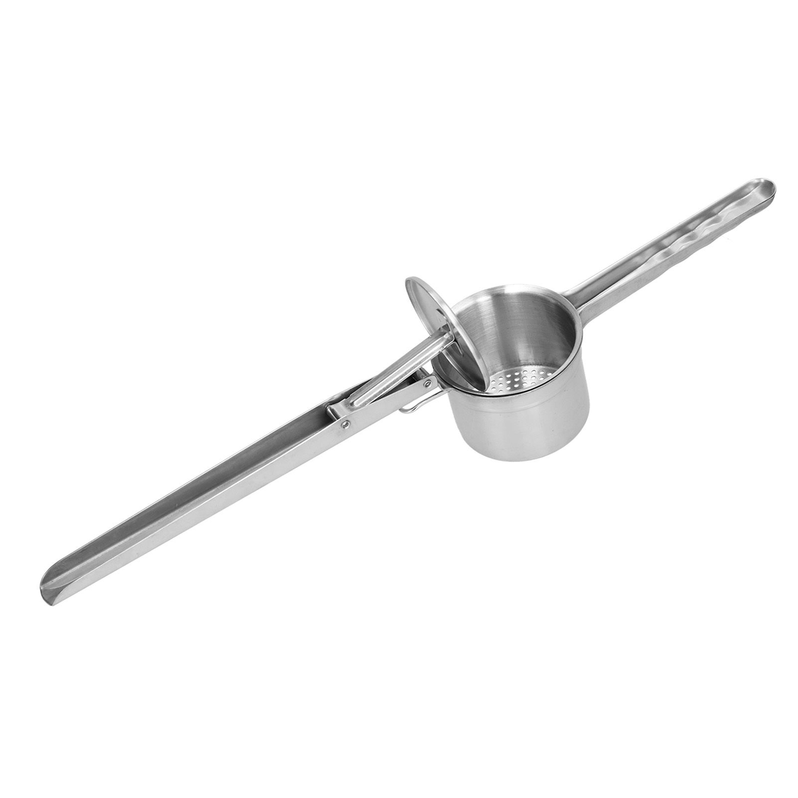 Stainless Steel Manual Mashed Potato Machine Hand Kitchen Food Strainer view 10