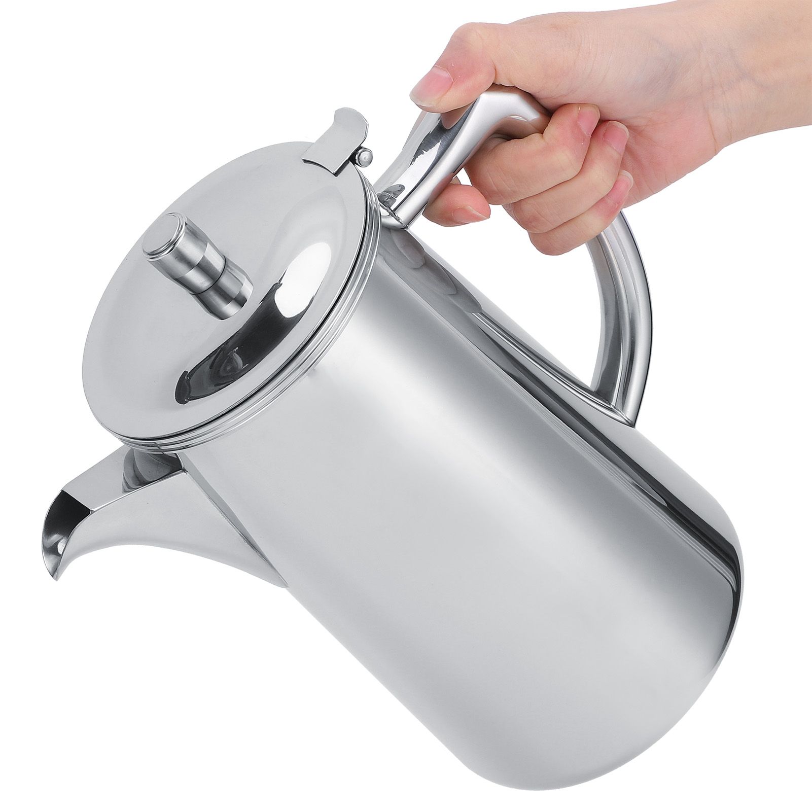 304 Stainless Steel Cold Kettle Multifunctional Water Bottle Teapot Hand view 10