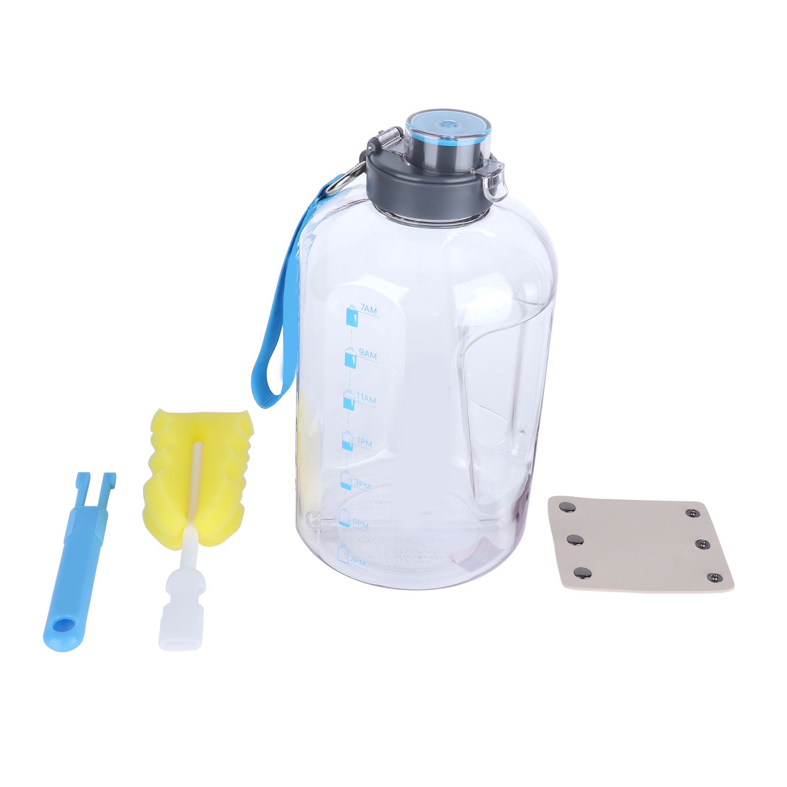 Water Bottle Large Capacity Plastic Summer Water Cup for Office Travel Outdoor view 2