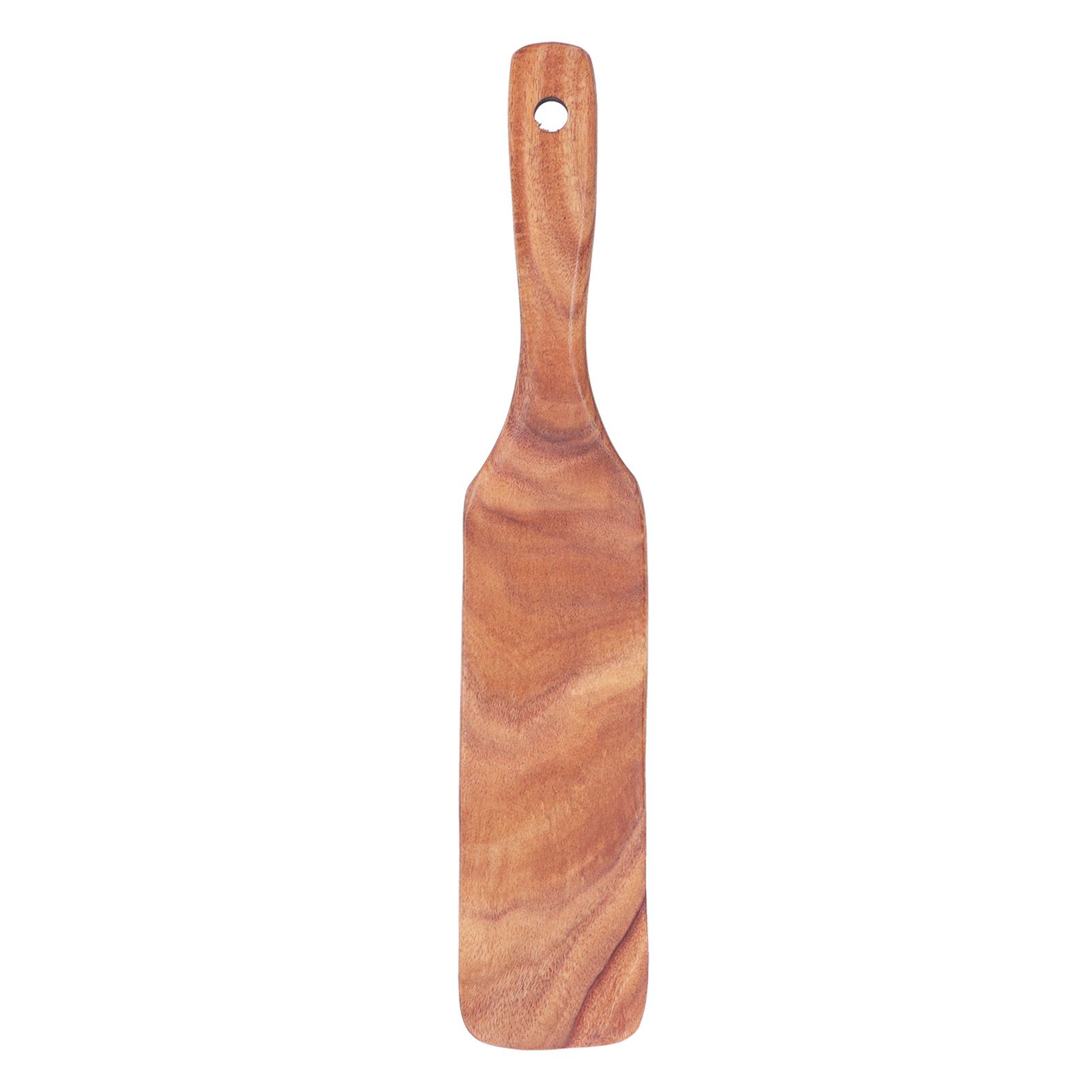 Teak Spatula Wooden Steak Pizza Cooking Salad Frying Spatula for Business view 2