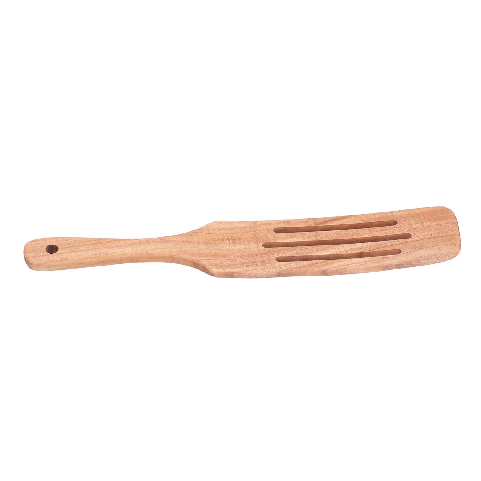 Teak Spatula Wooden Steak Pizza Cooking Salad Frying Spatula for Business view 3