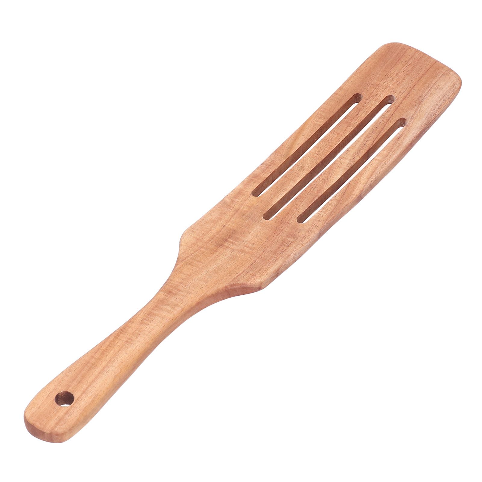 Teak Spatula Wooden Steak Pizza Cooking Salad Frying Spatula for Business view 5