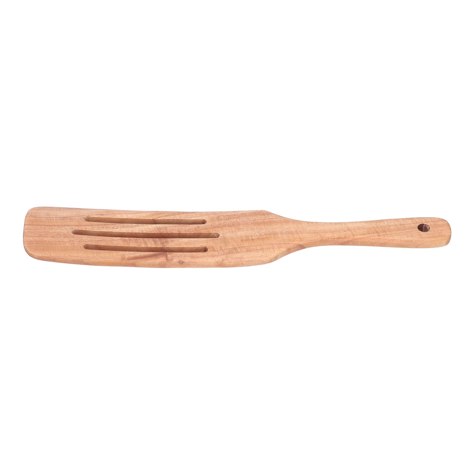 Teak Spatula Wooden Steak Pizza Cooking Salad Frying Spatula for Business view 7