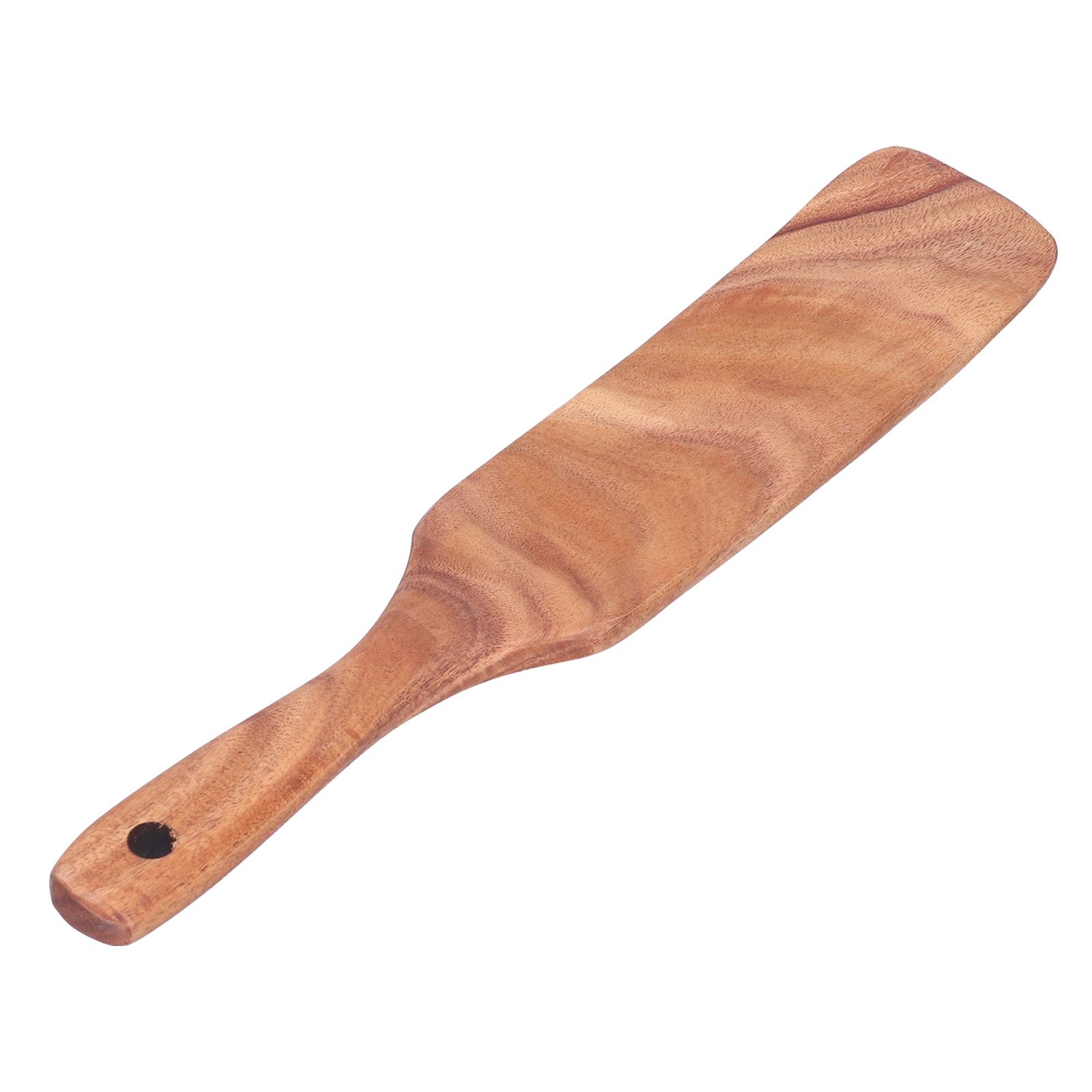 Teak Spatula Wooden Steak Pizza Cooking Salad Frying Spatula for Business view 4