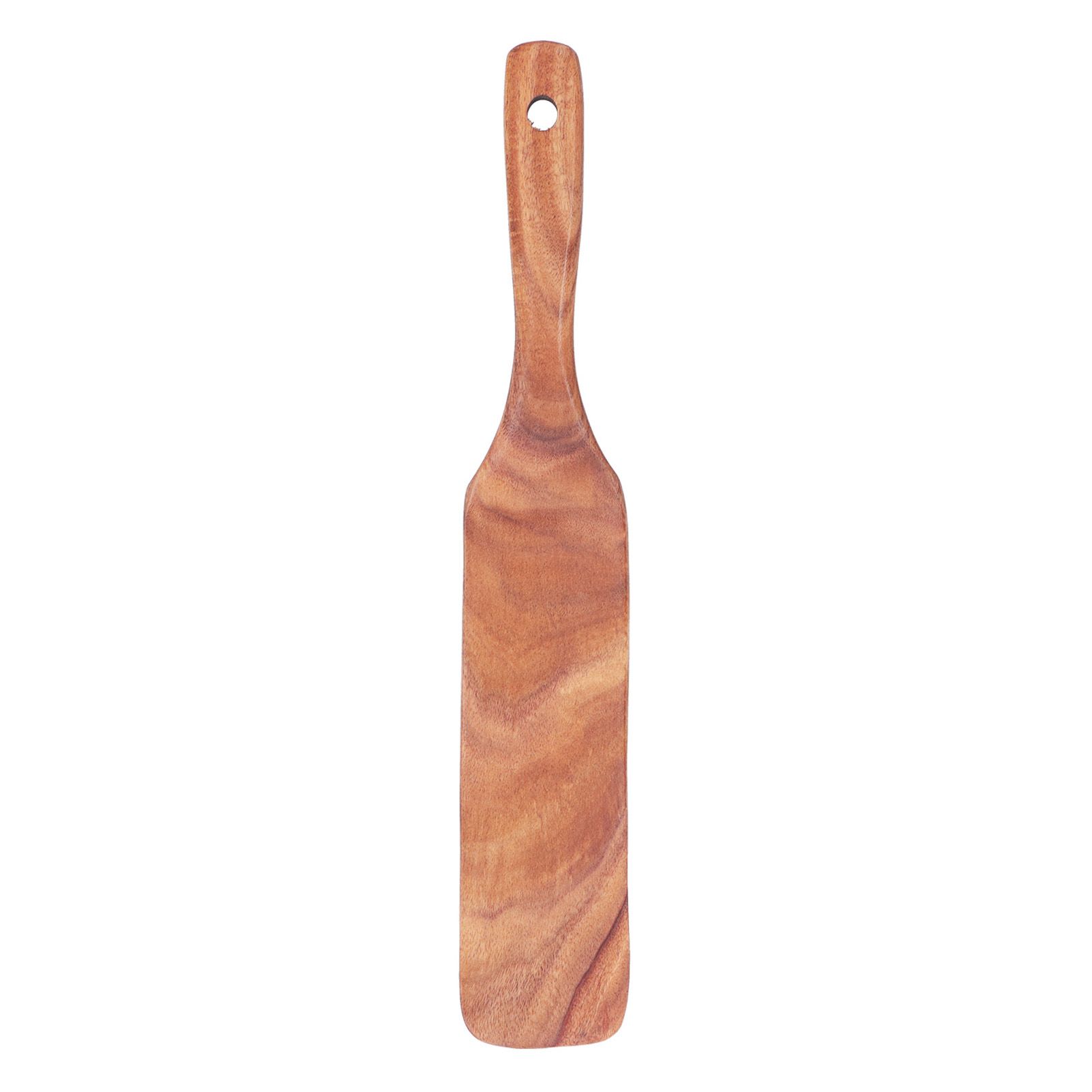 Teak Spatula Wooden Steak Pizza Cooking Salad Frying Spatula for Business view 2