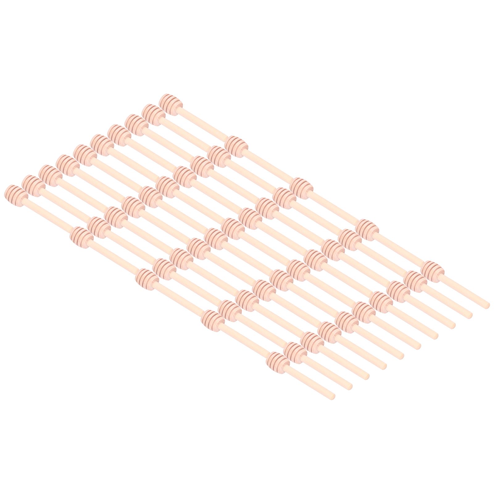 100Pcs Wood Honey Dipper Honey Stirring Sticks for Wedding Party Kitchen