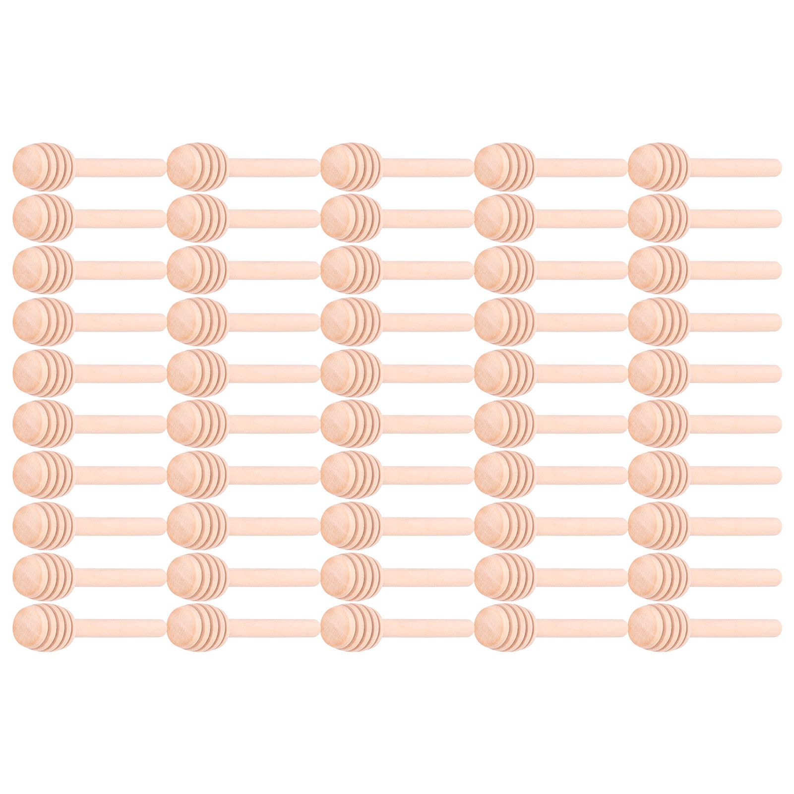 100Pcs Wood Honey Dipper Honey Stirring Sticks for Wedding Party Kitchen view 4