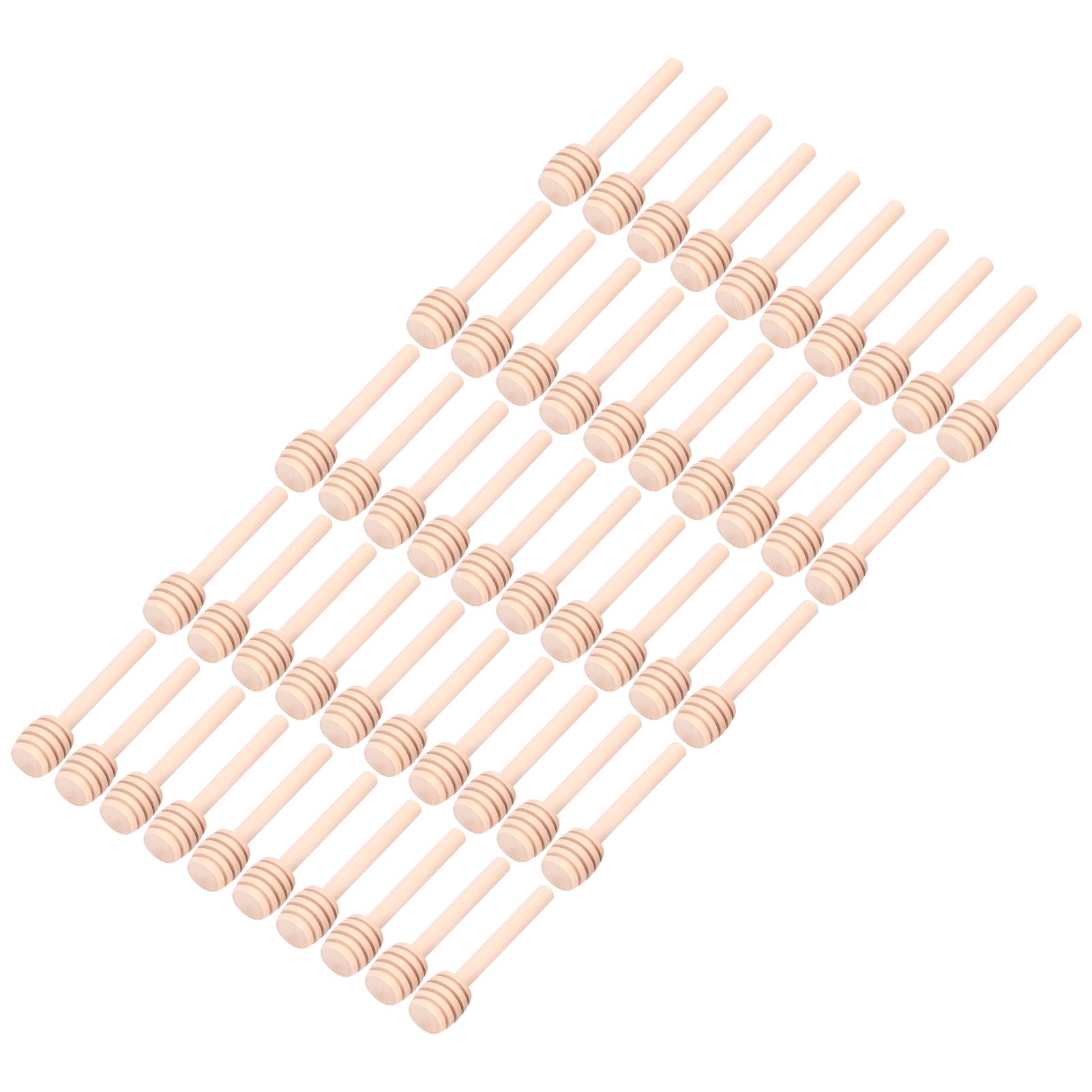 100Pcs Wood Honey Dipper Honey Stirring Sticks for Wedding Party Kitchen view 9