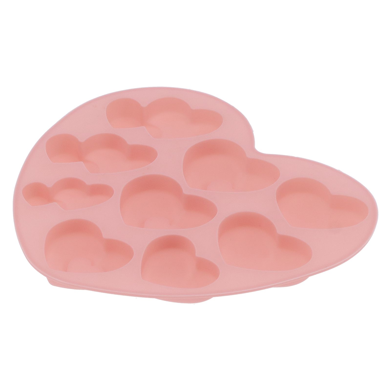 9Grid HeartShaped Mold Silicone Mousse Cake Mold Baking Tool for Home Kitchen view 2