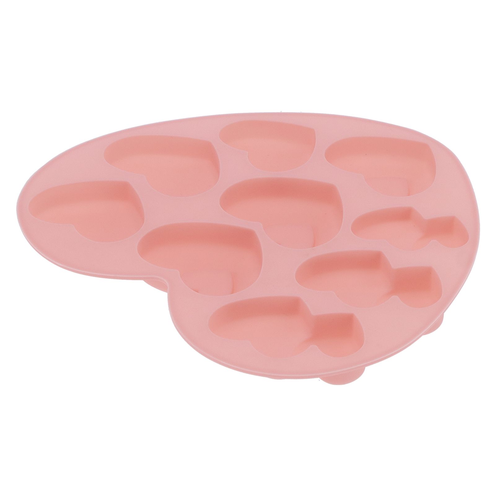 9Grid HeartShaped Mold Silicone Mousse Cake Mold Baking Tool for Home Kitchen view 5
