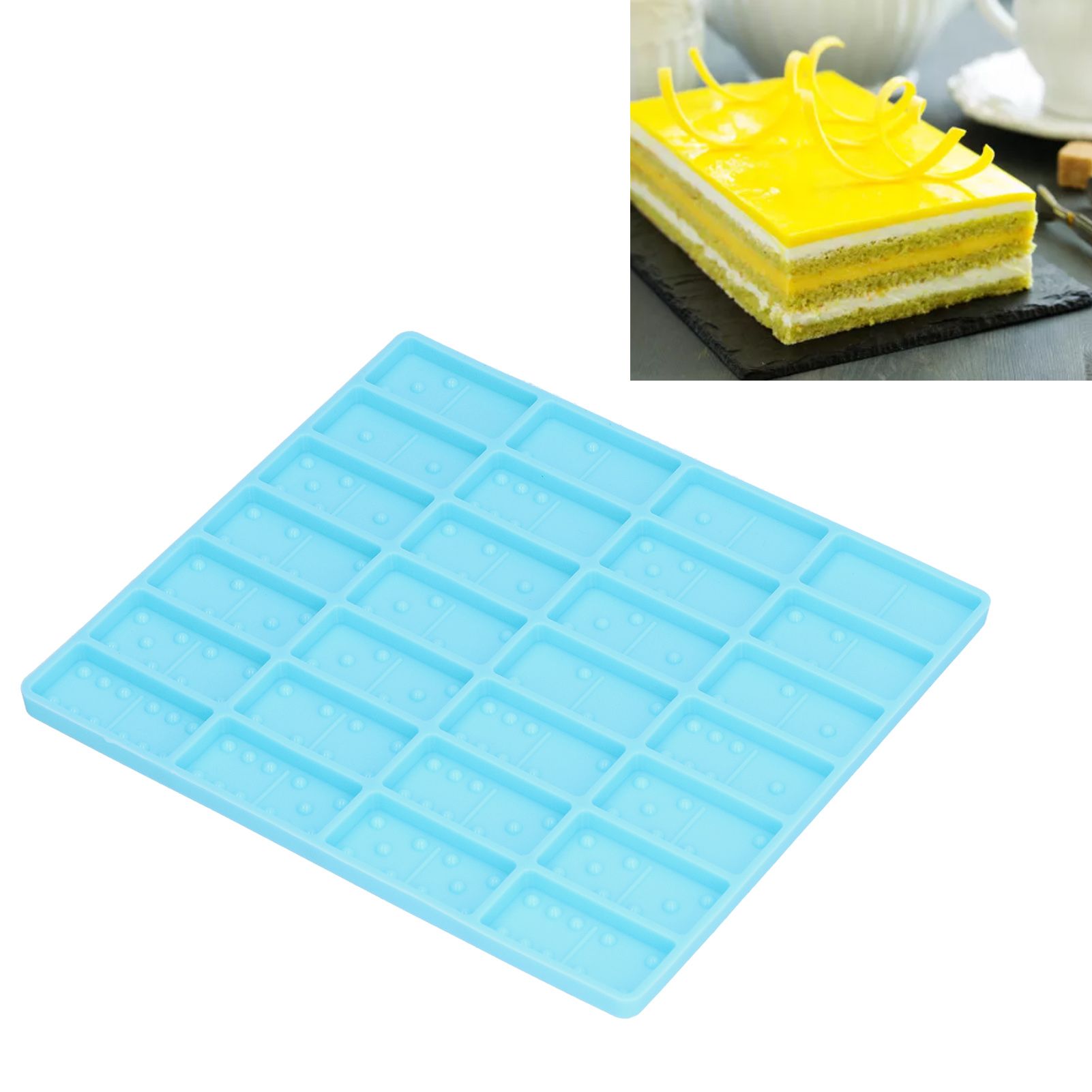 28Hole Epoxy Resin Mould DIY MultiPurpose Cake Fondant Mold for Bakery Home view 12
