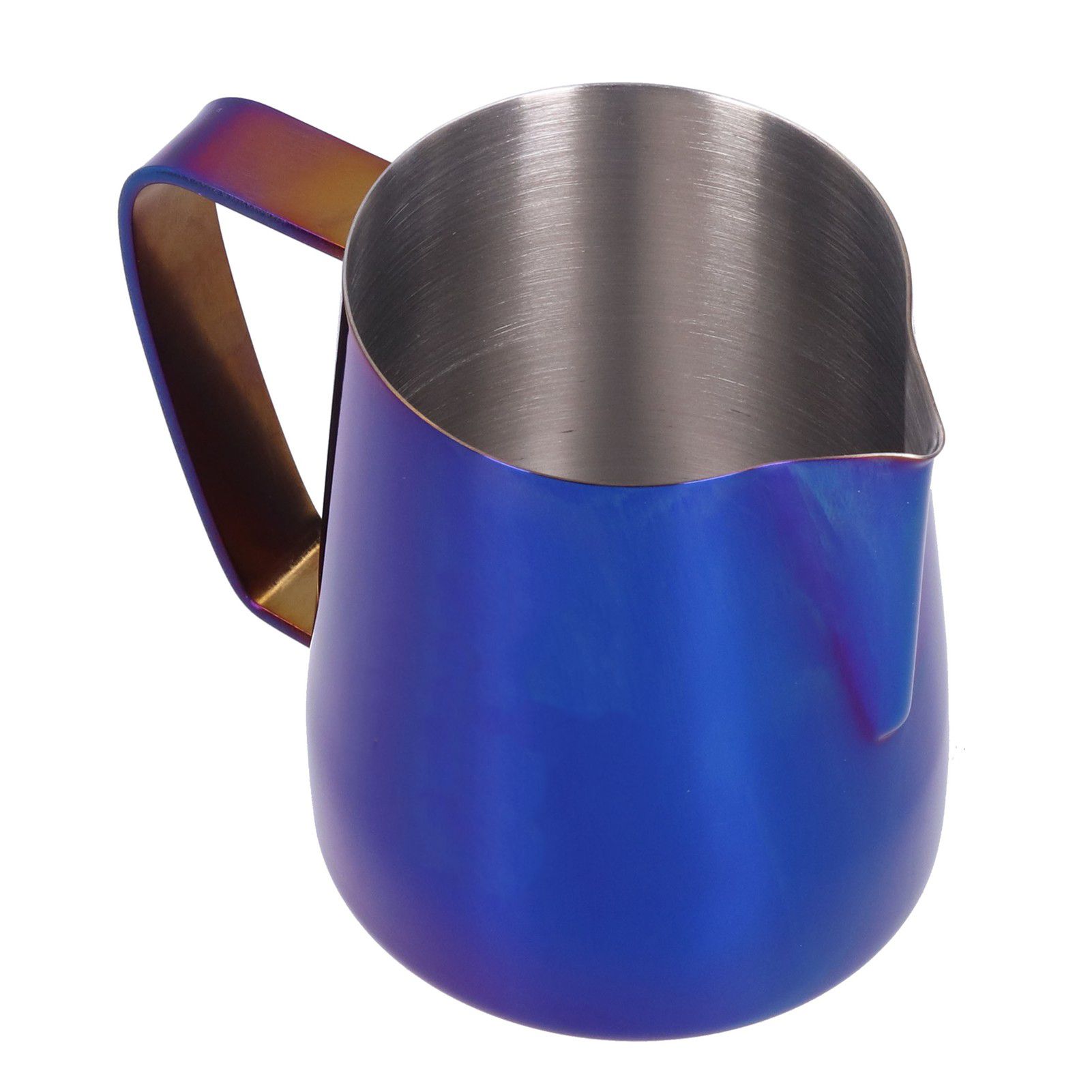 Pointed Mouth Milk Frothing Mug Stainless Steel Coffee Frother Cup for Home view 7