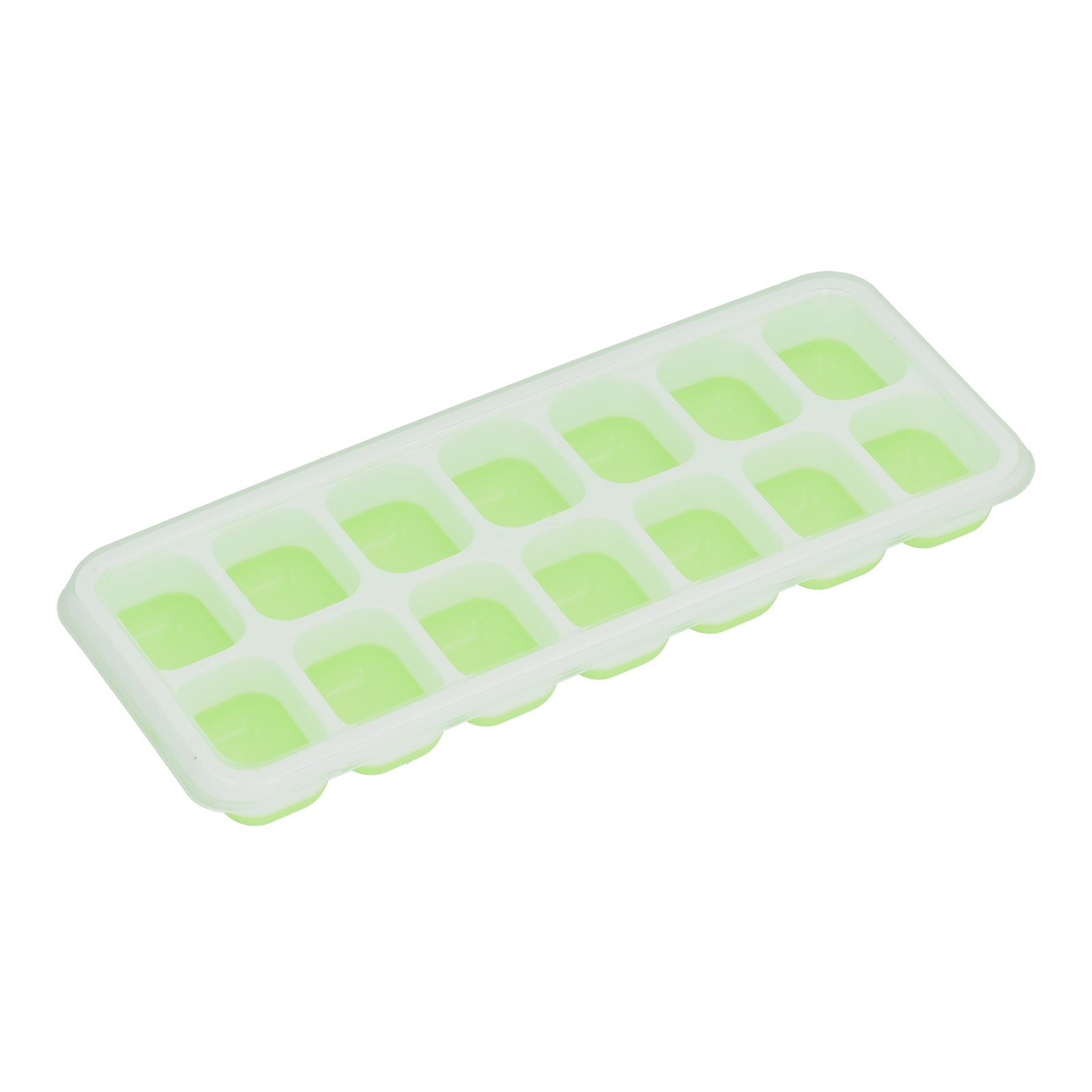 Ice Cube Tray Food Grade Plastic Silicone Ice Mold with Removable Lid for view 4